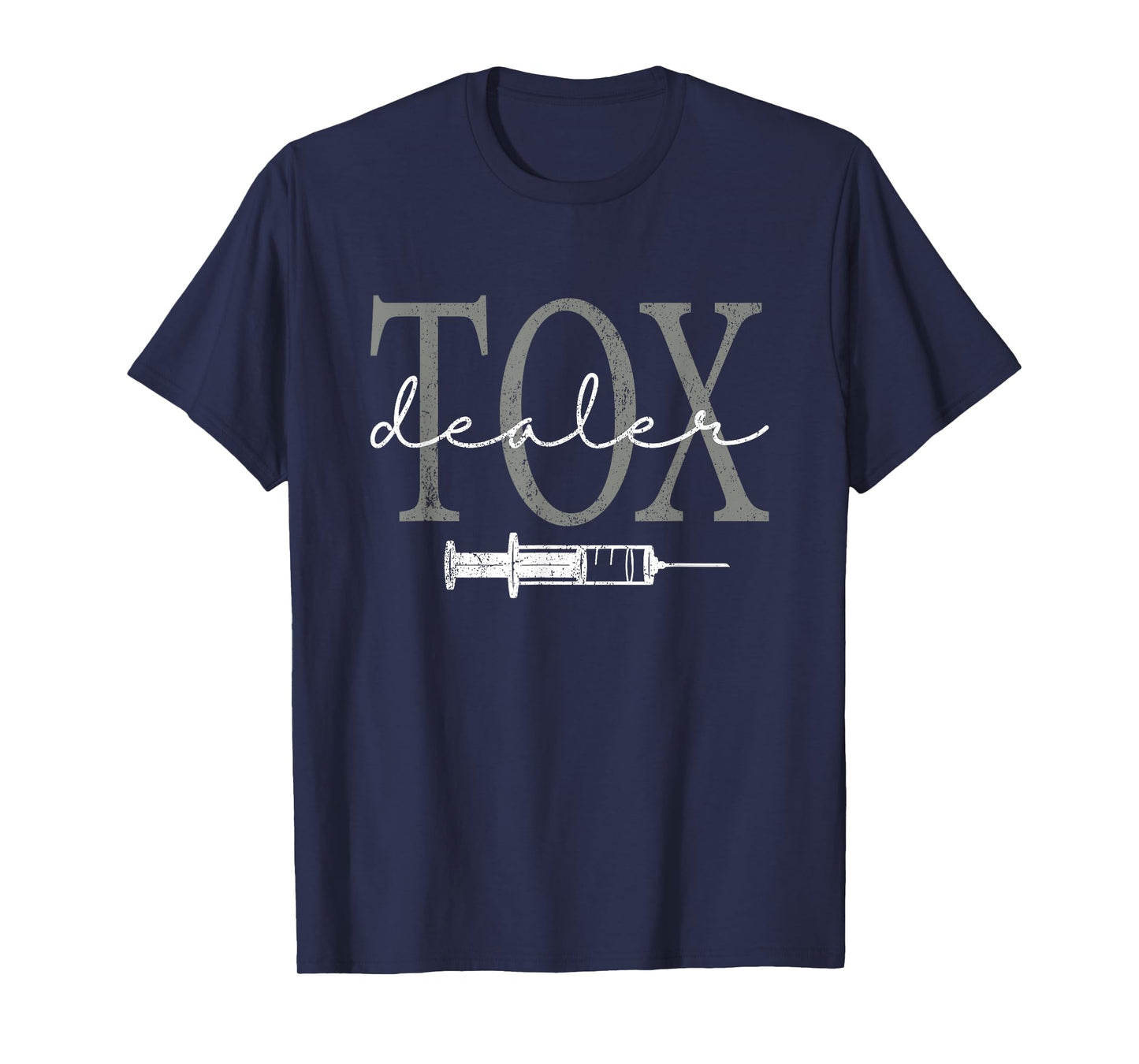 Vintage Tox Dealer Aesthetic Nurse Injector T-Shirt