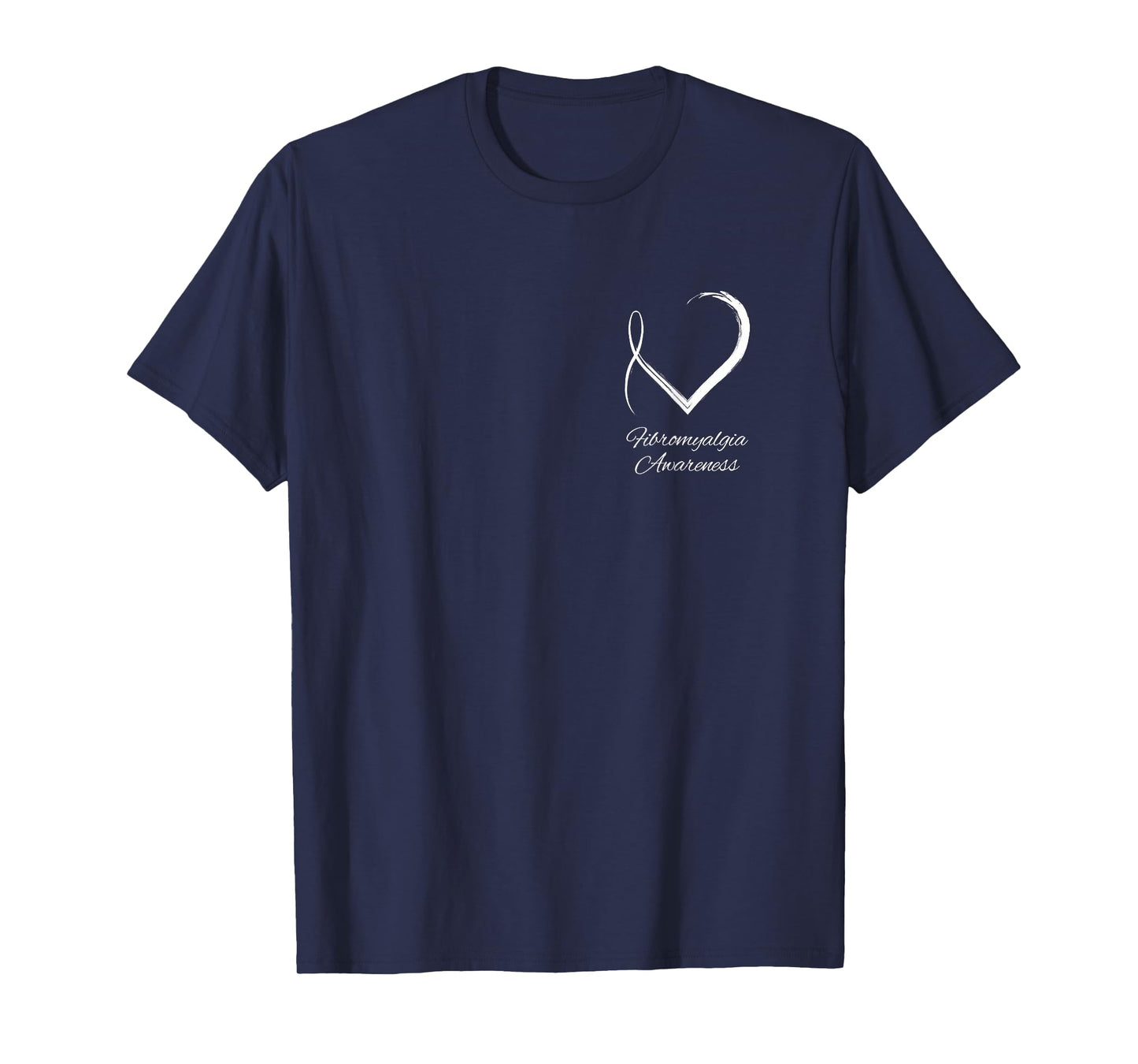 Subtle Fibromyalgia Heart, Fibromyalgia Awareness T-Shirt