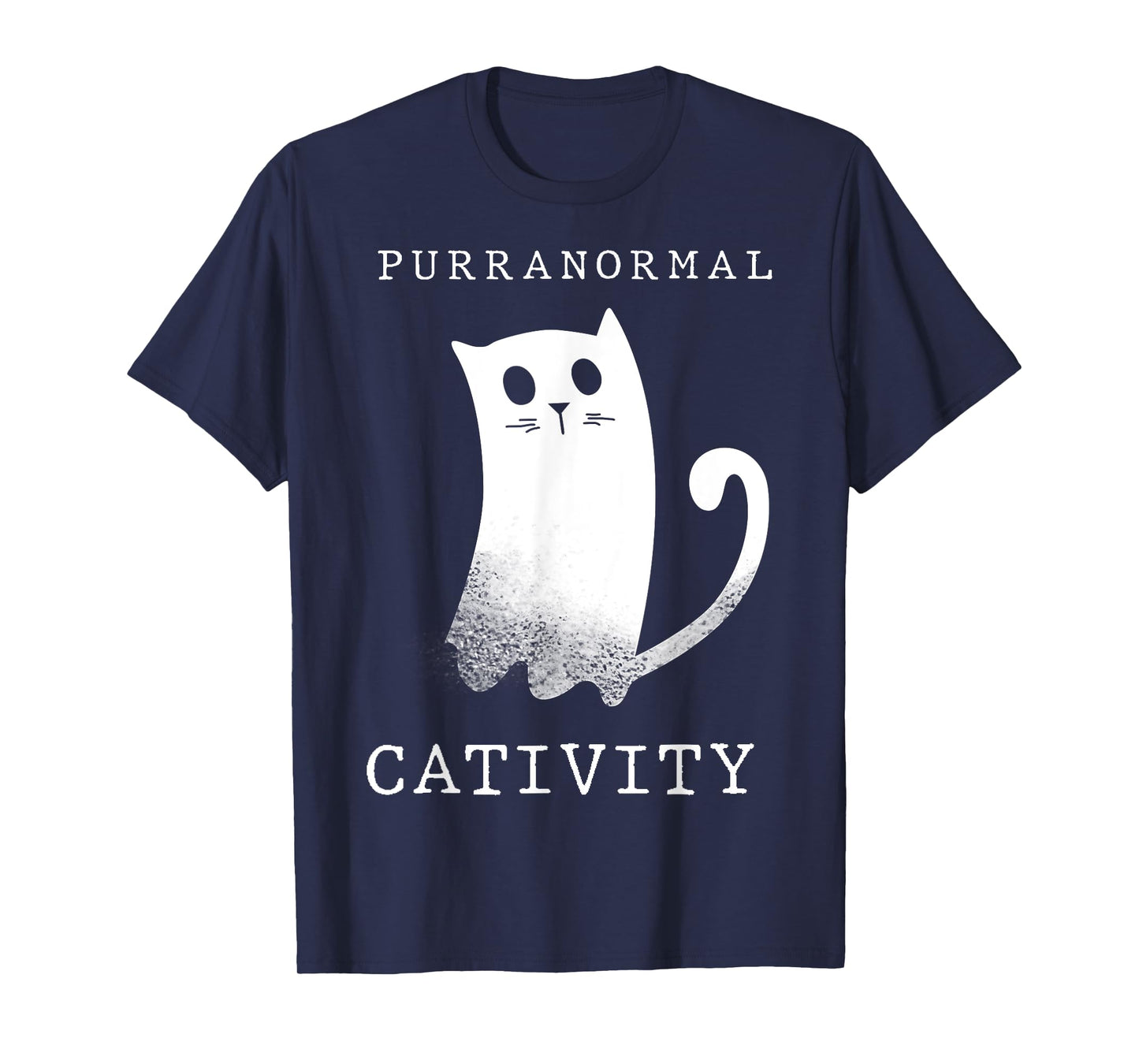 Purranormal Cativity Ghost Cat Shirt T-Shirt