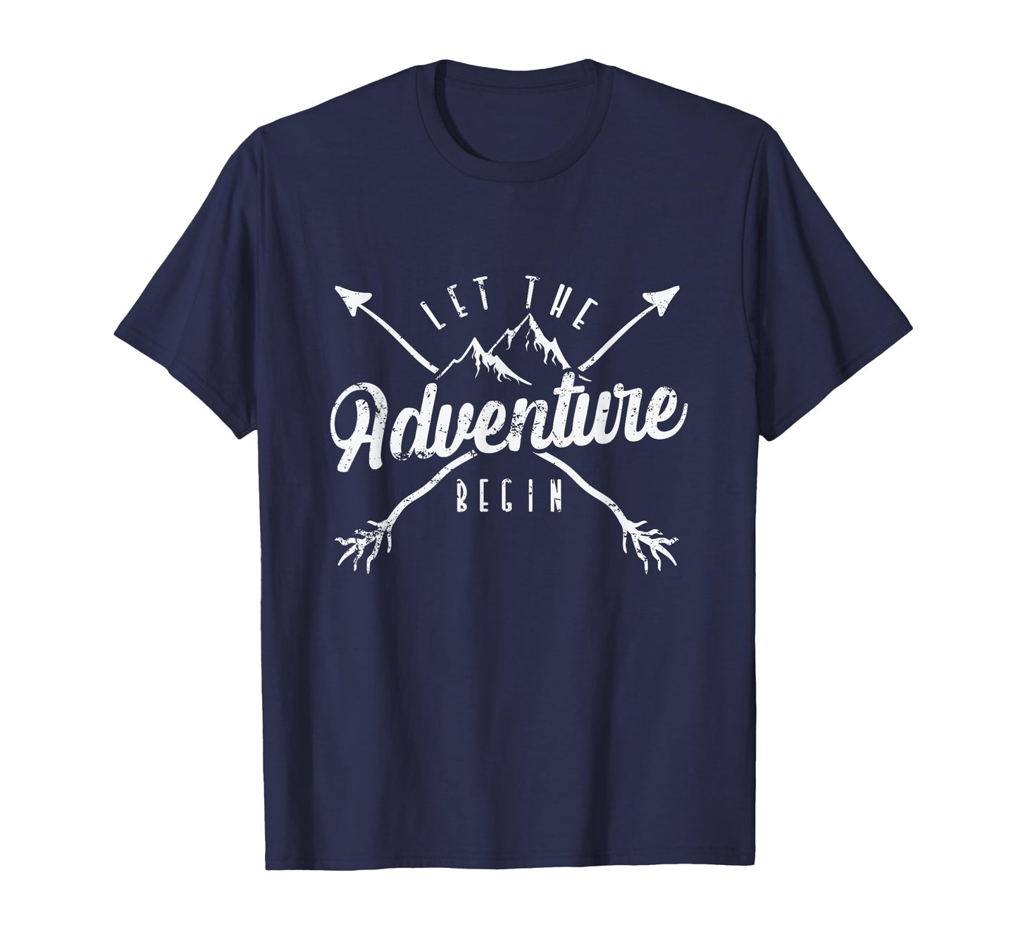 Camping "Let The Adventure Begin" T-Shirt
