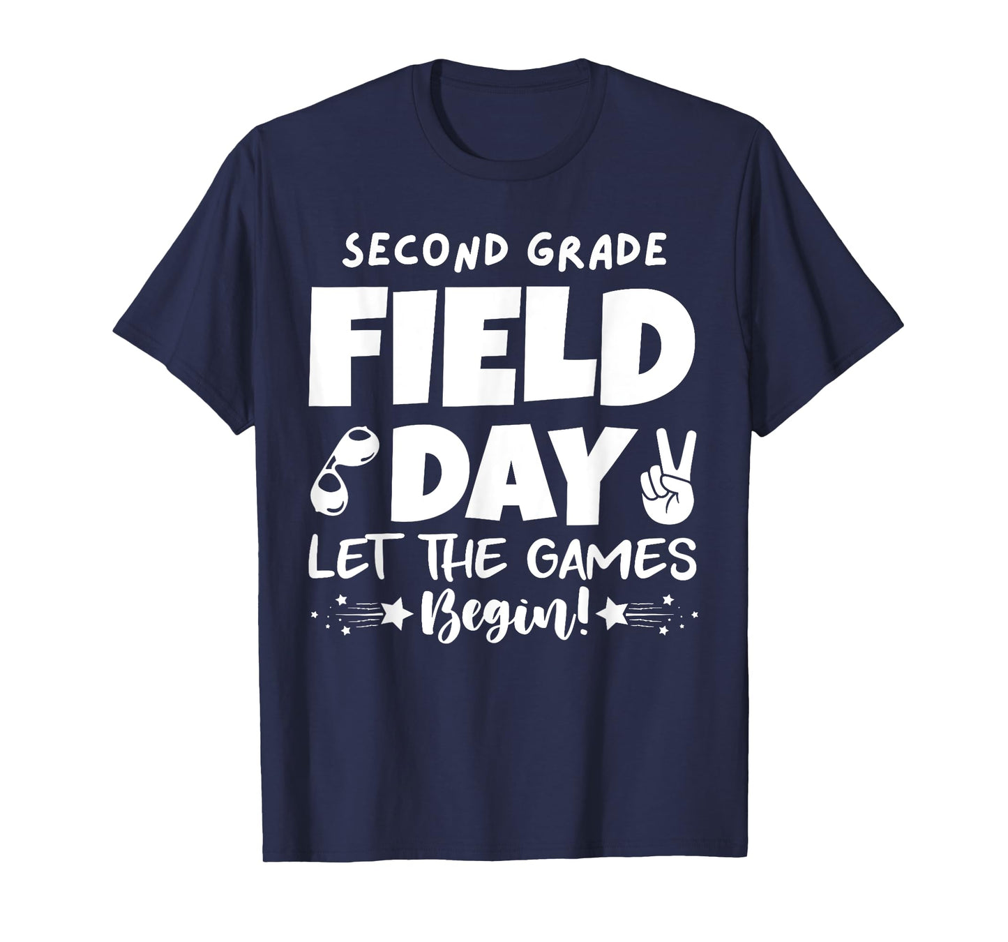 Field Day second 2nd grade Orange 2025 boy girl teacher T-Shirt