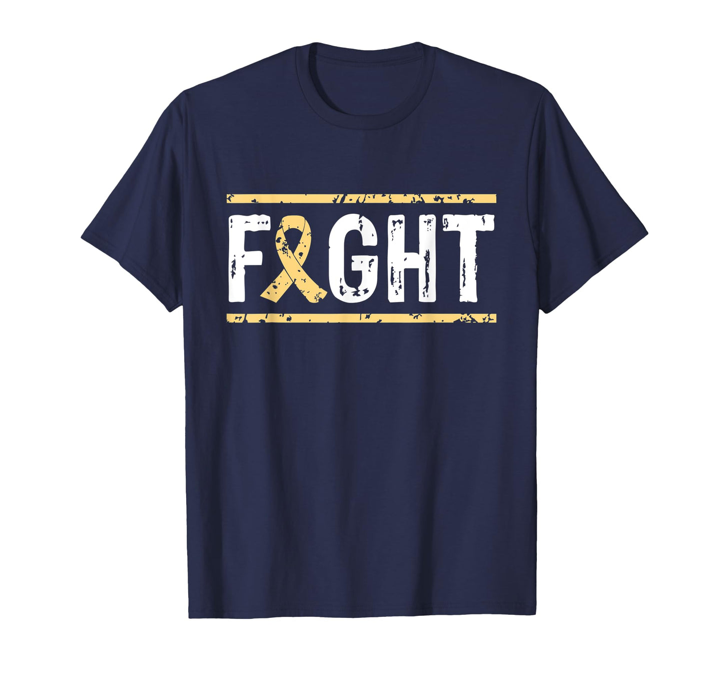 Urethral Cancer Awareness Fight Cancer Ribbon T-Shirt