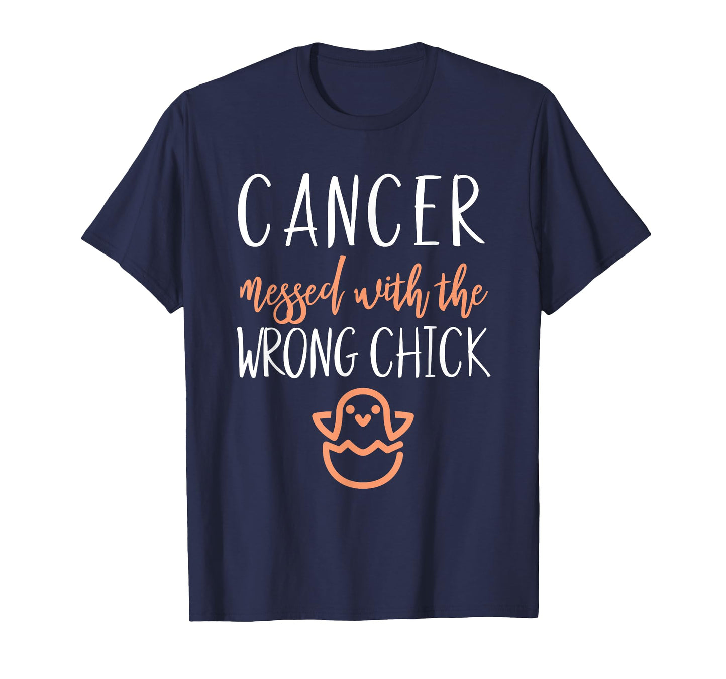 Uterine Endometrial Cancer Messed With The Wrong Chick Girl T-Shirt