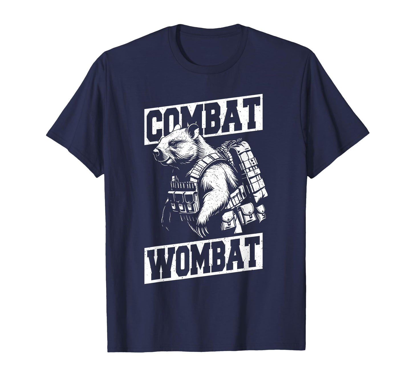 Burrowing Animal Australian Marsupial Combat Wombat T-Shirt