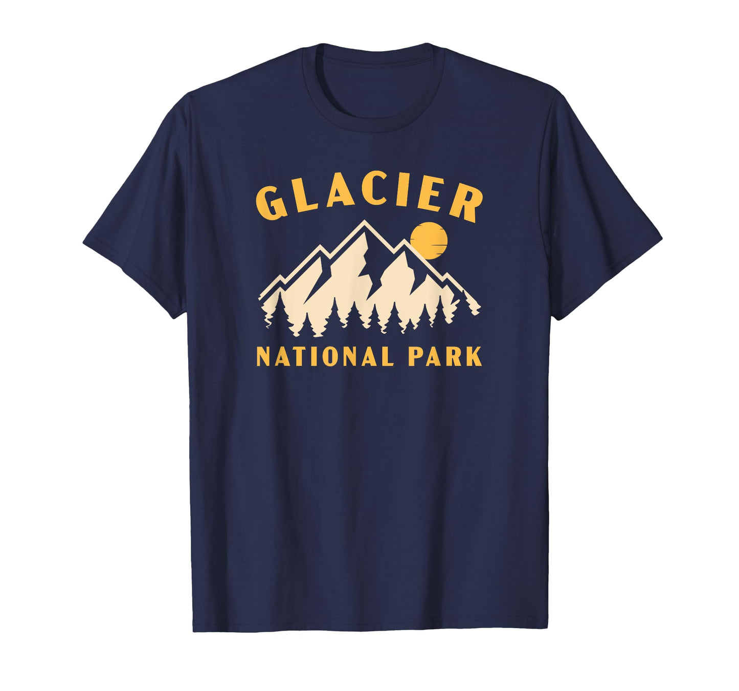 Glacier National Park Montana Women Men Kids Hiking Souvenir T-Shirt