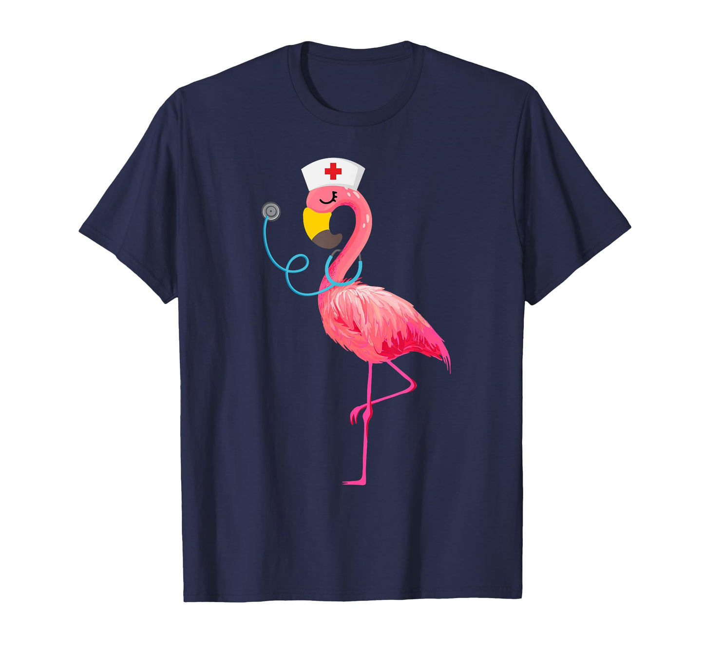 Nurse Flamingo - Funny Flamingo Lover Nursing T-Shirt