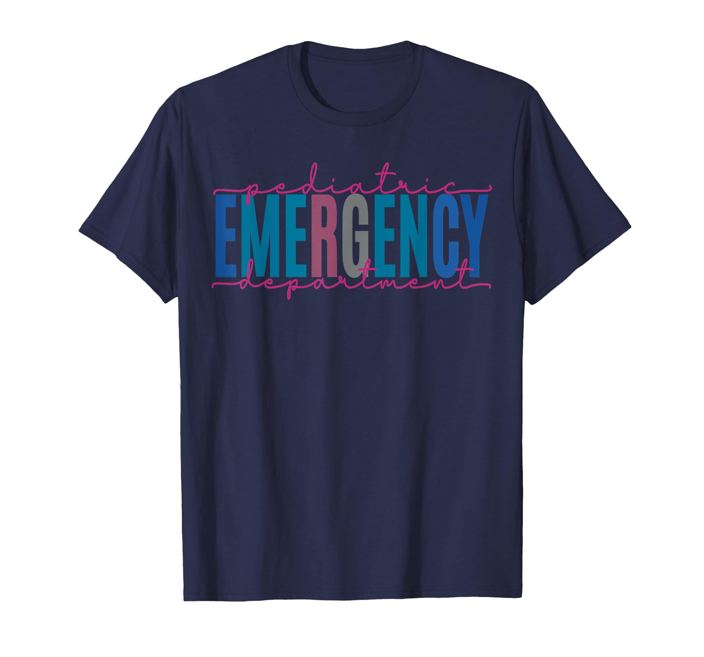 Pediatric Emergency Department Pediatric ER Nurse Medicine T-Shirt