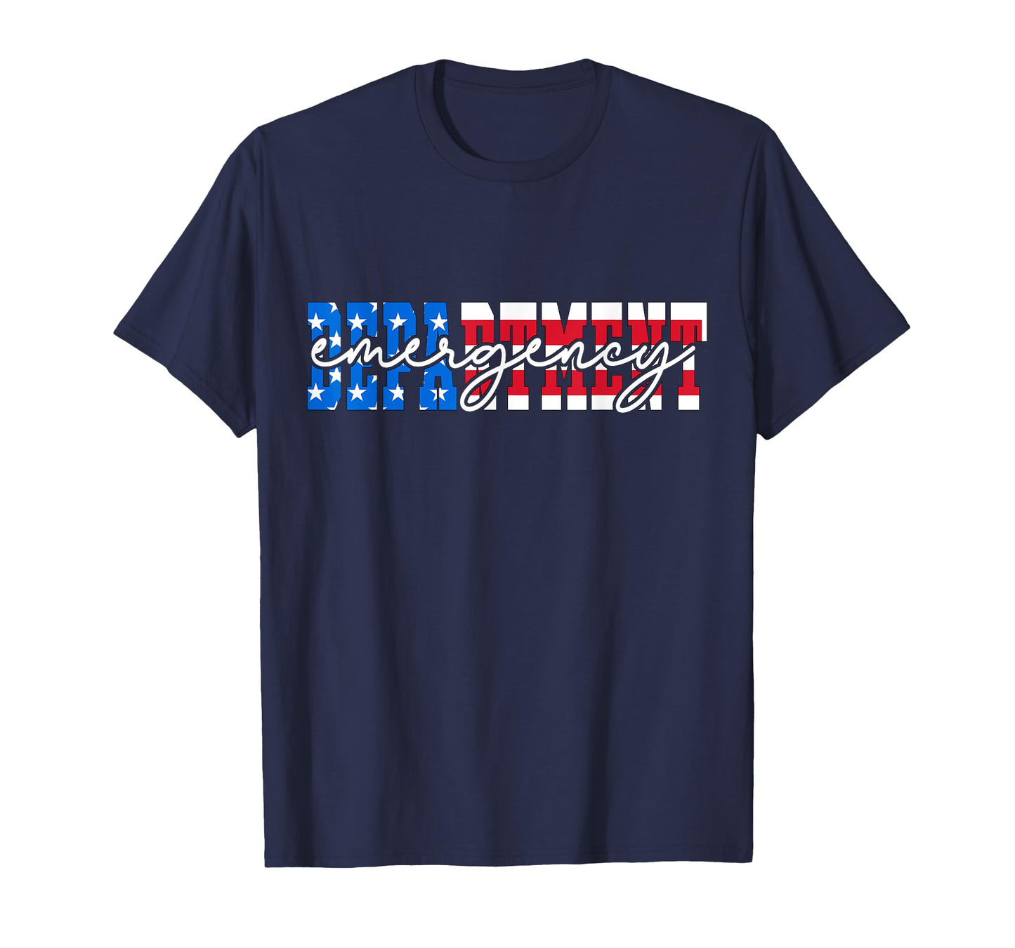 Emergency Department 4th of July USA Emergency Room Nurse T-Shirt