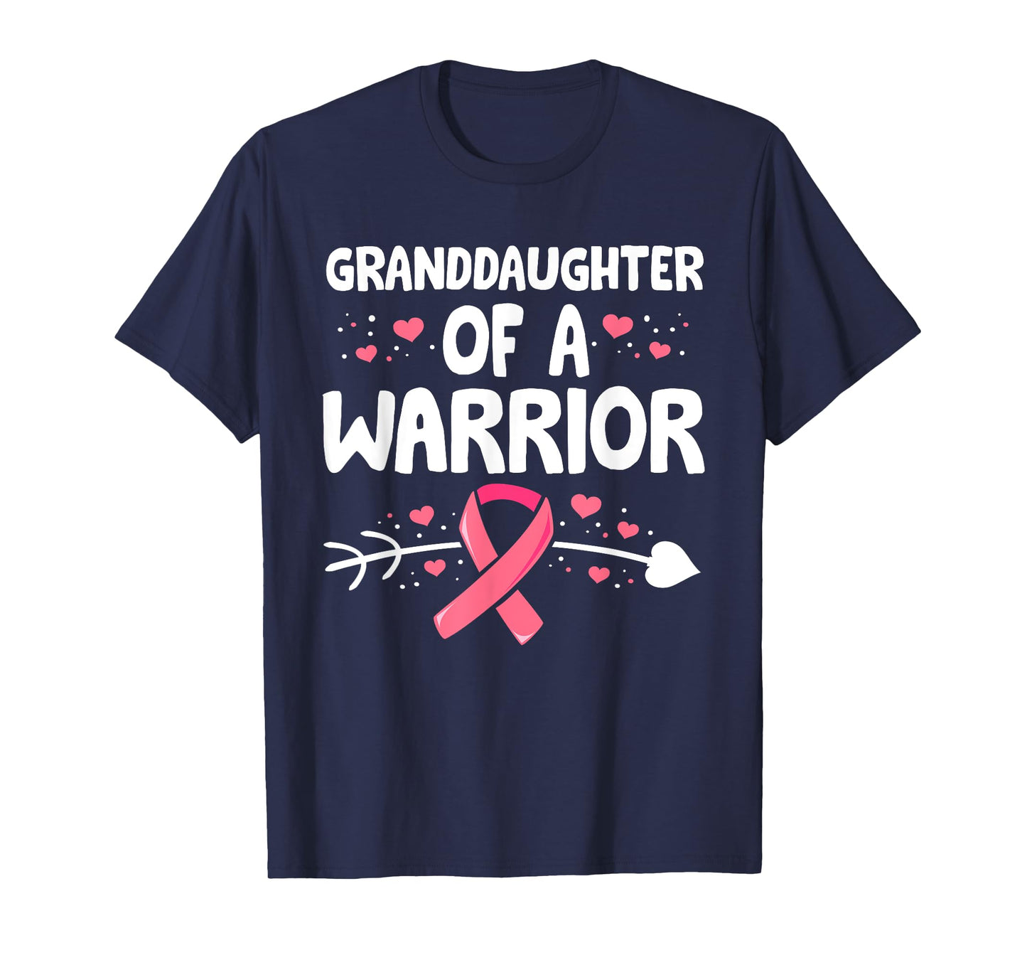 Granddaughter Of A Warrior Shirts, Breast Cancer Matching T-Shirt