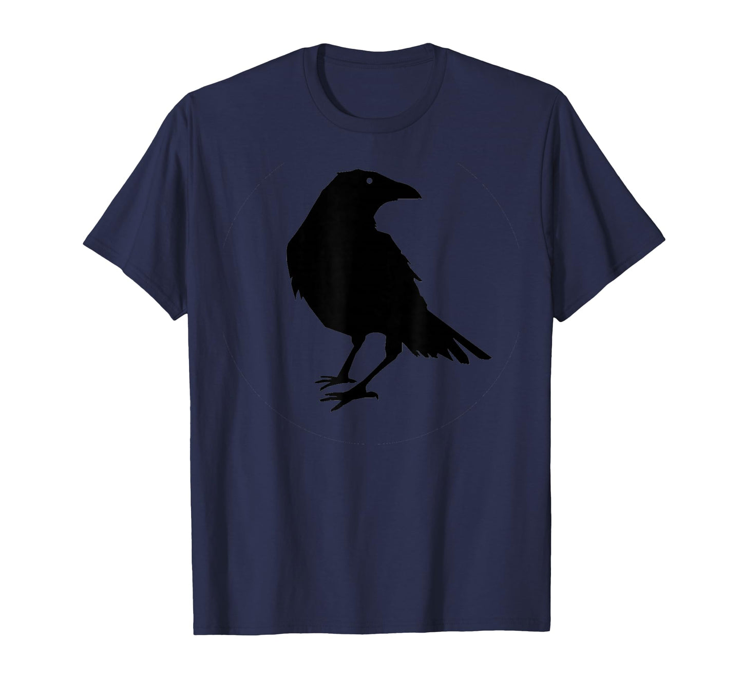 Beautiful Black Crow Raven Bird Silhouette T-Shirt T-Shirt