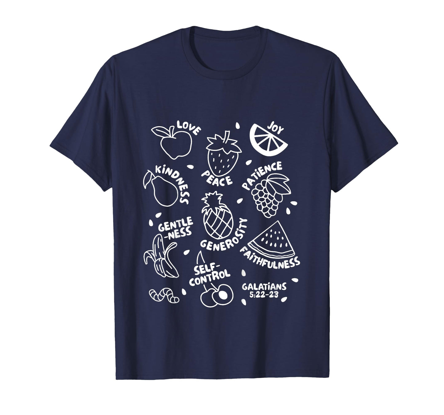Fruit of the Spirit Christian Biblical Toddler Child Of God T-Shirt