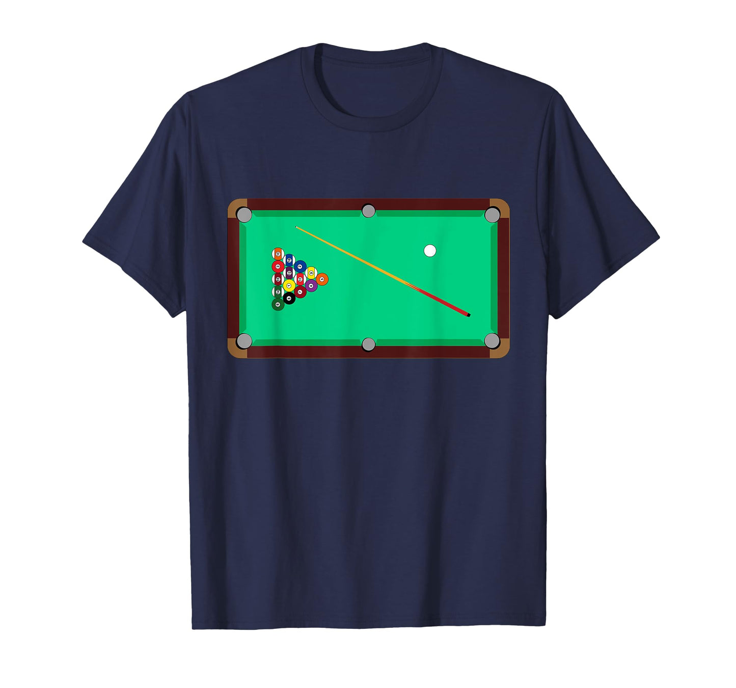 Pool Table - Cool Billiards T shirt T-Shirt
