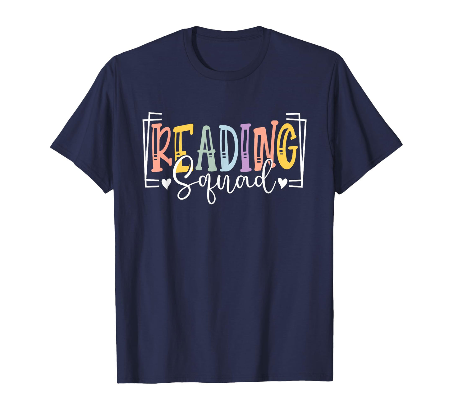 Reading Specialist Squad School Reading Interventionist Team T-Shirt