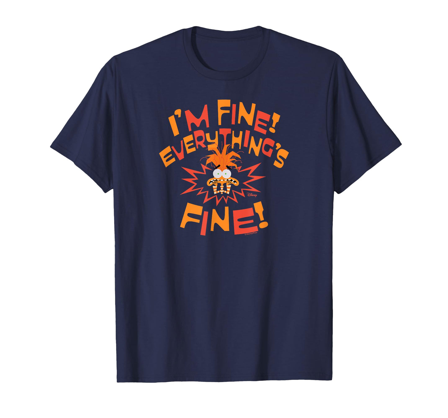Inside Out 2 - Anxiety I'm Fine Everything's Fine T-Shirt