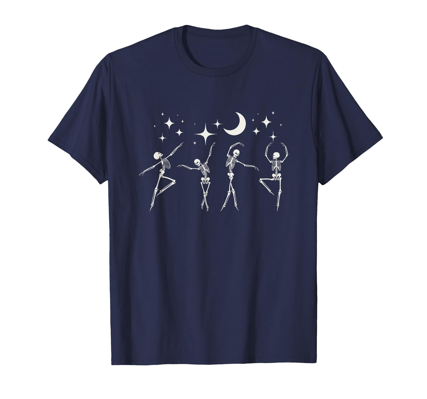 Dancing Skeleton Creepy and Spooky Halloween Design Ghoul T-Shirt