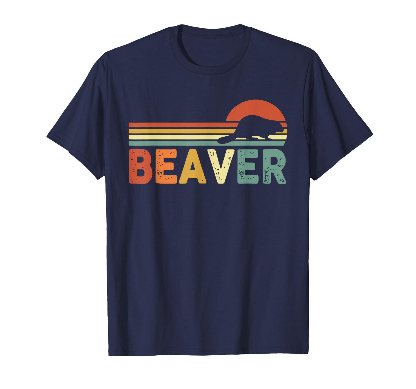 Beaver Retro Vintage 80s Style T-Shirt