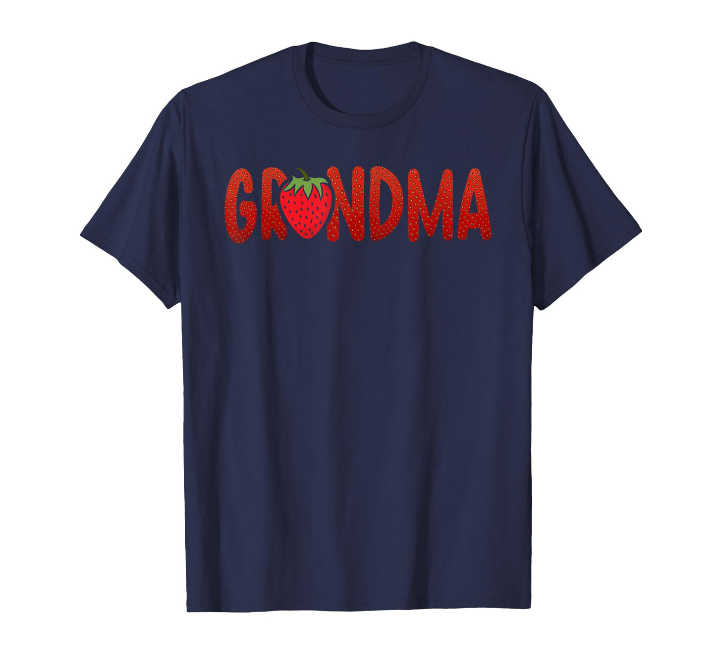Funny Grandma Strawberry Summer Fruit - Great Mother's Day T-Shirt for Men Women Girls Kids