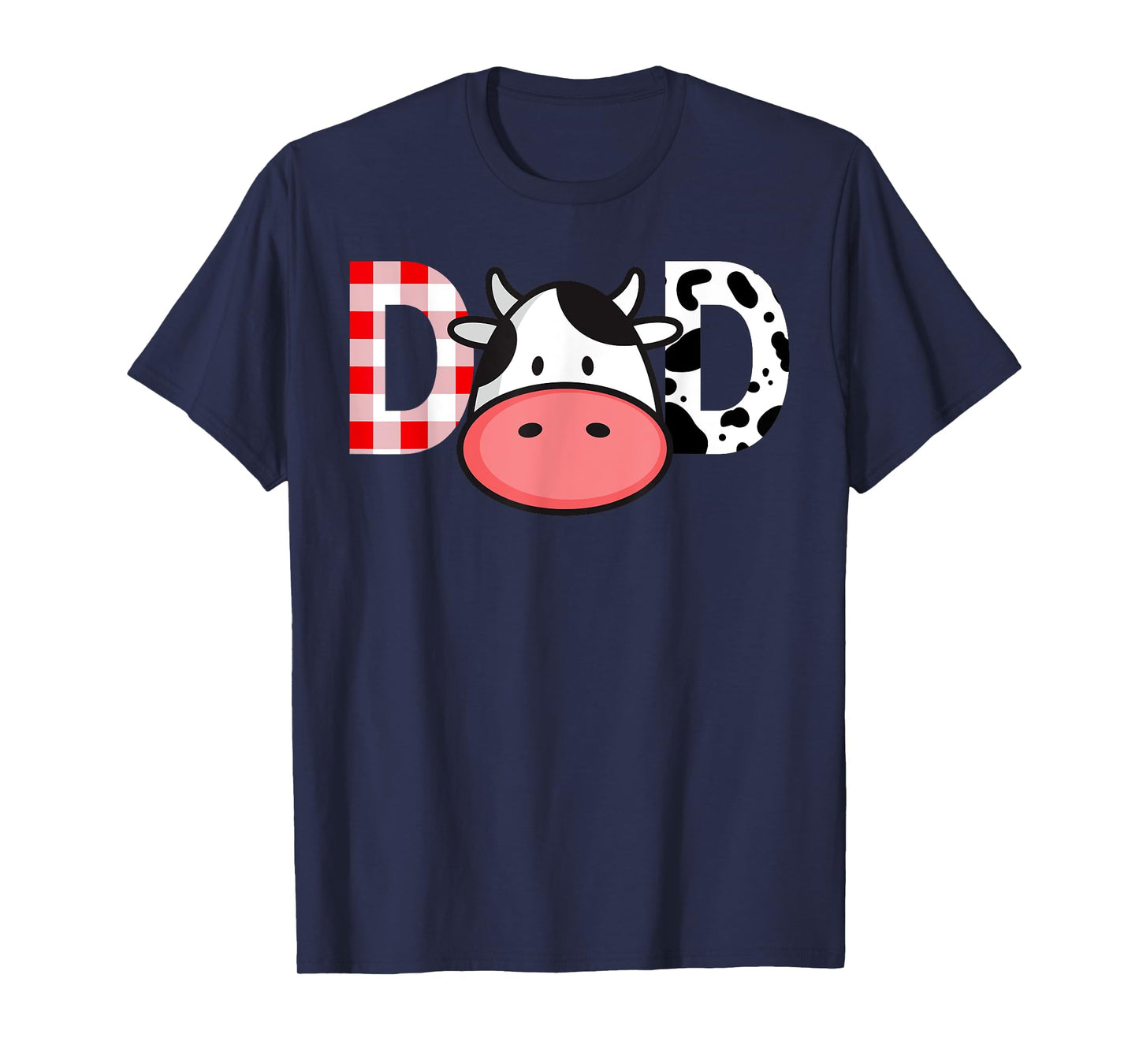 Cow Mom or Dad Birthday Farm Birthday Party T-Shirt