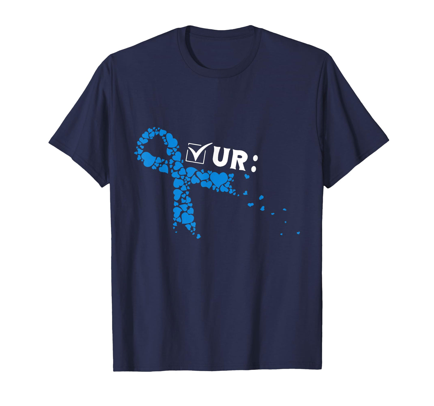 Check Your Colon Colonoscopies Colon Cancer Awareness T-Shirt