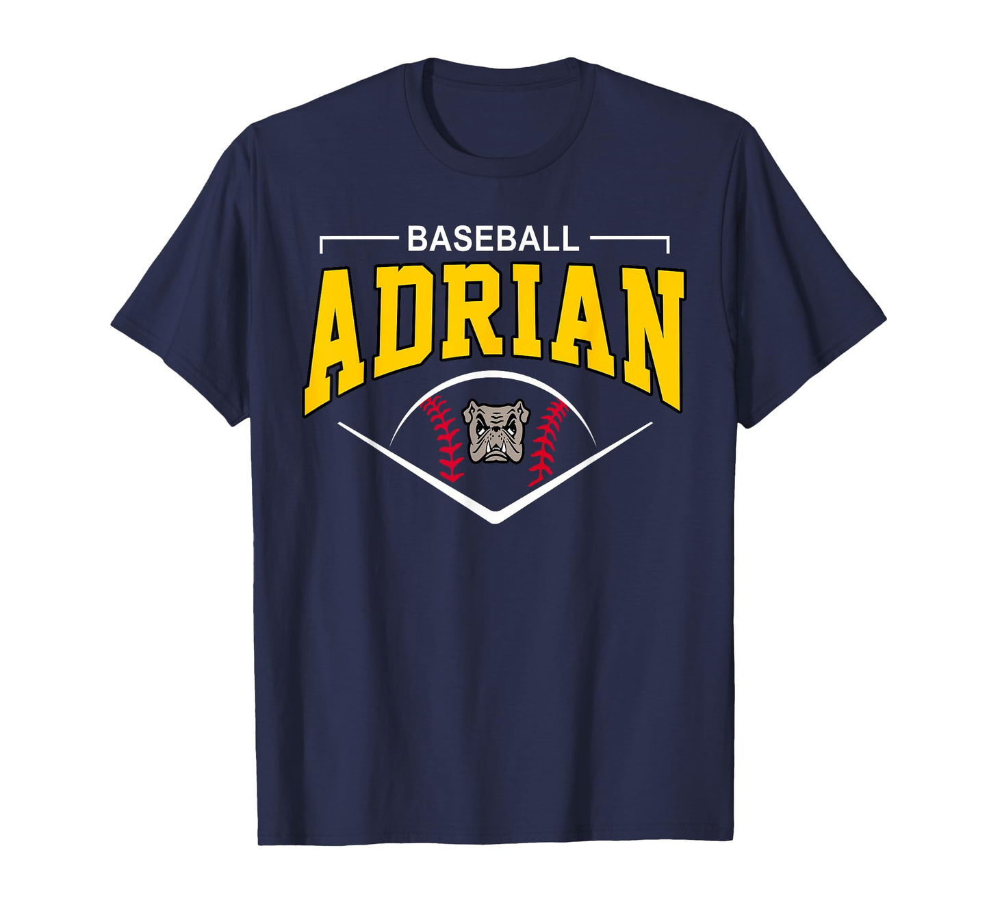 Adrian College Baseball Athletics Vintage Design Men Women T-Shirt
