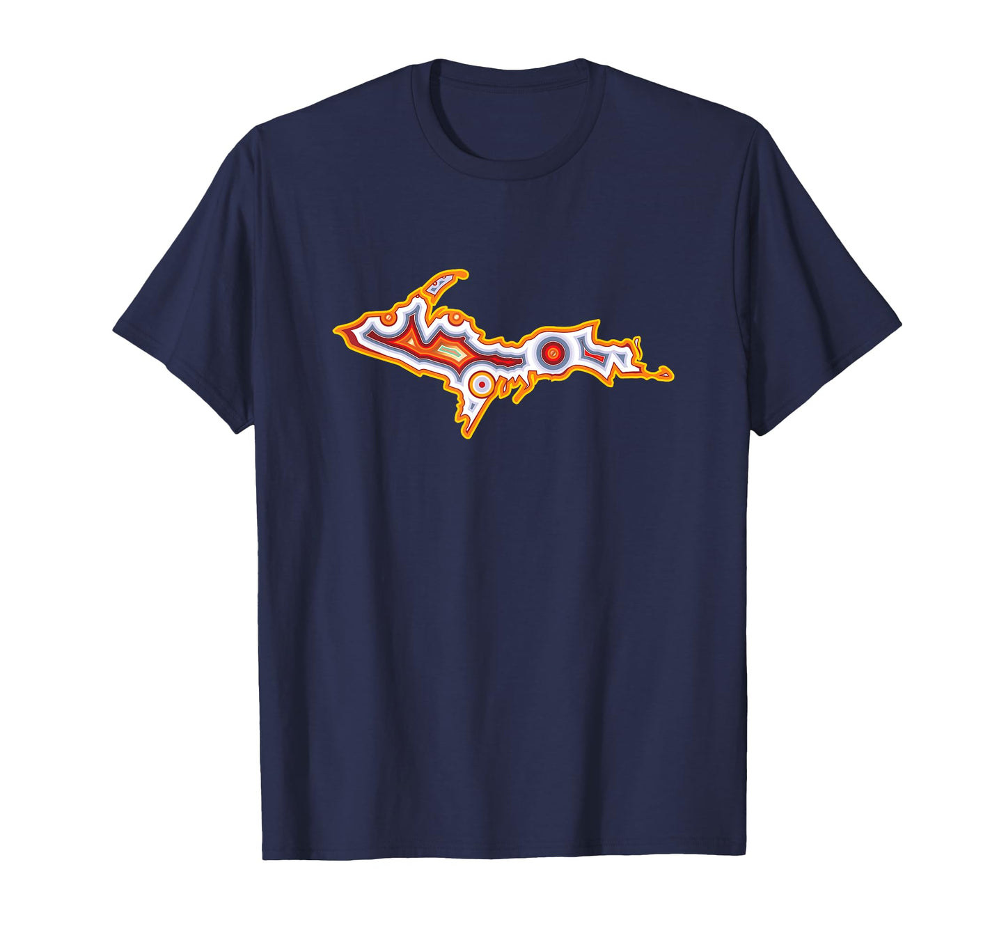 Michigan U.P. Upper Peninsula Agate Collector T-Shirt