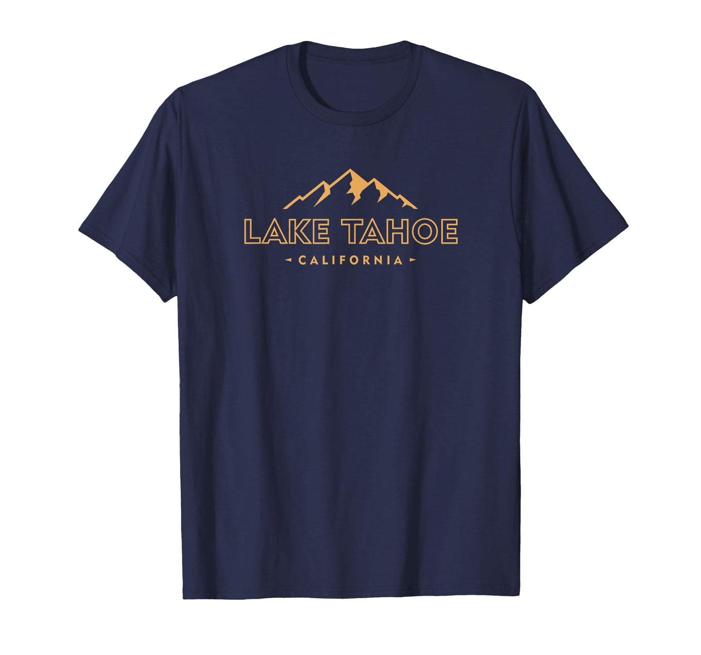 Lake Tahoe California Retro Mountain Souvenir Mens Womens T-Shirt
