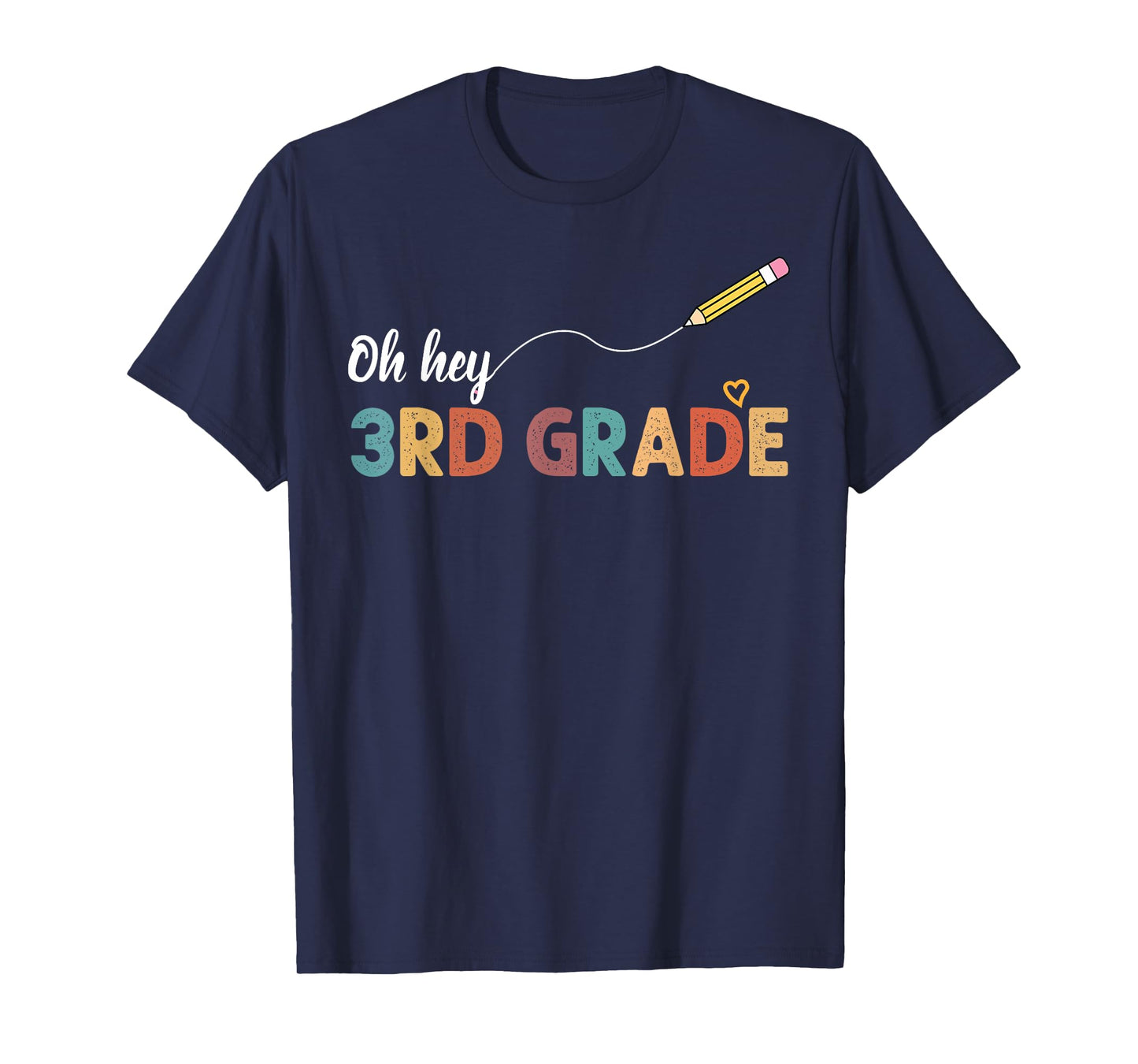 Oh Hey Third Grade Cute 3rd Grade Team Back To School T-Shirt