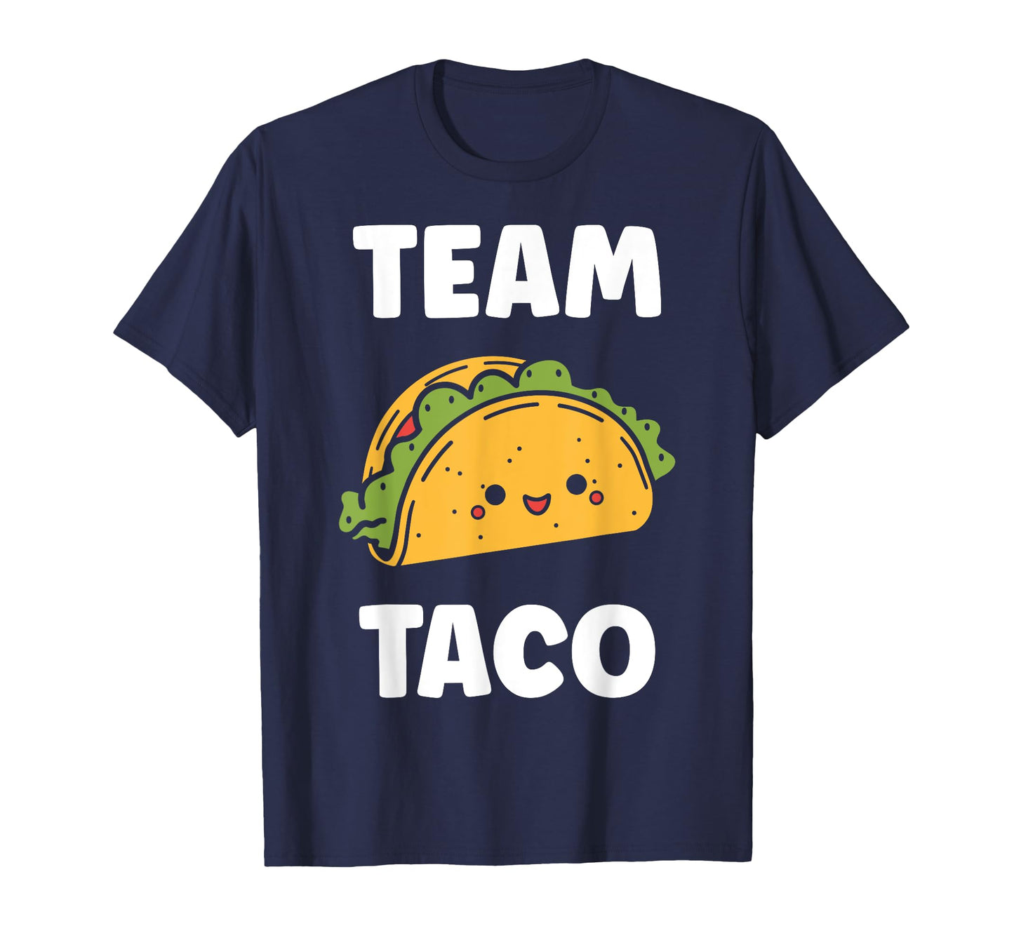 Fastfood Small Taco Minimalist Food Simple Team Taco T-Shirt
