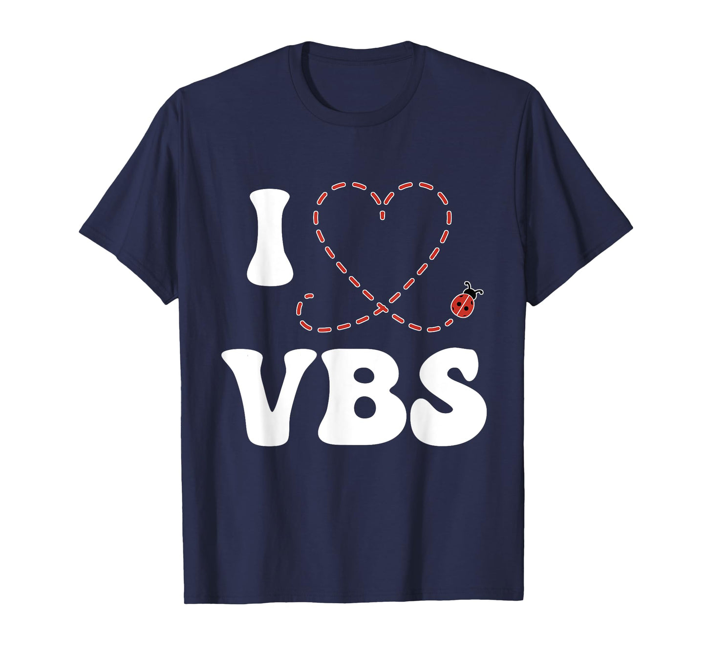 I Love VBS 2025 Vacation Bible School Ladybug VBS Team T-Shirt