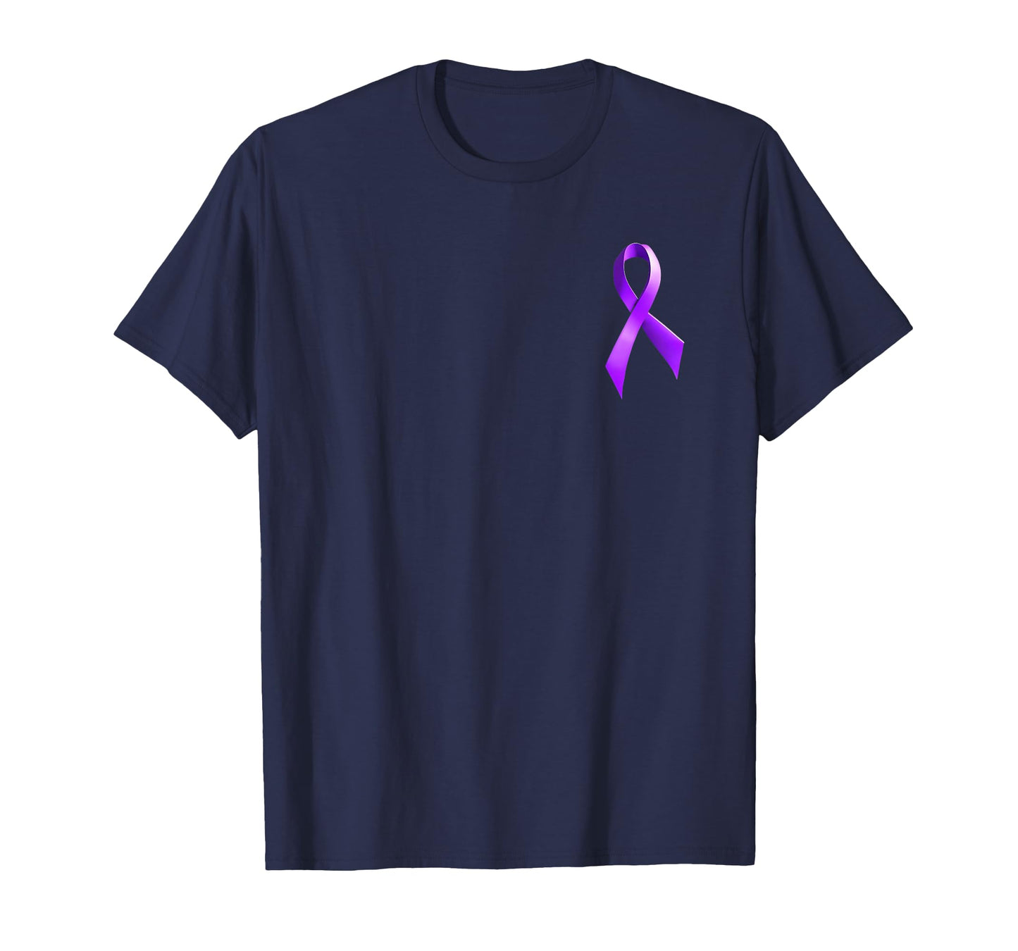 Salivary Gland Cancer Purple Ribbon T-Shirt