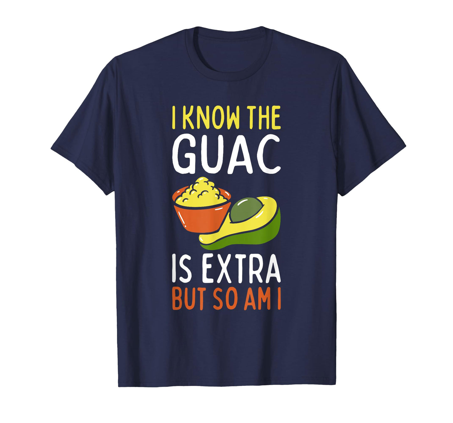 Mexican Guacamole Avocado Cinco De Mayo T-Shirt