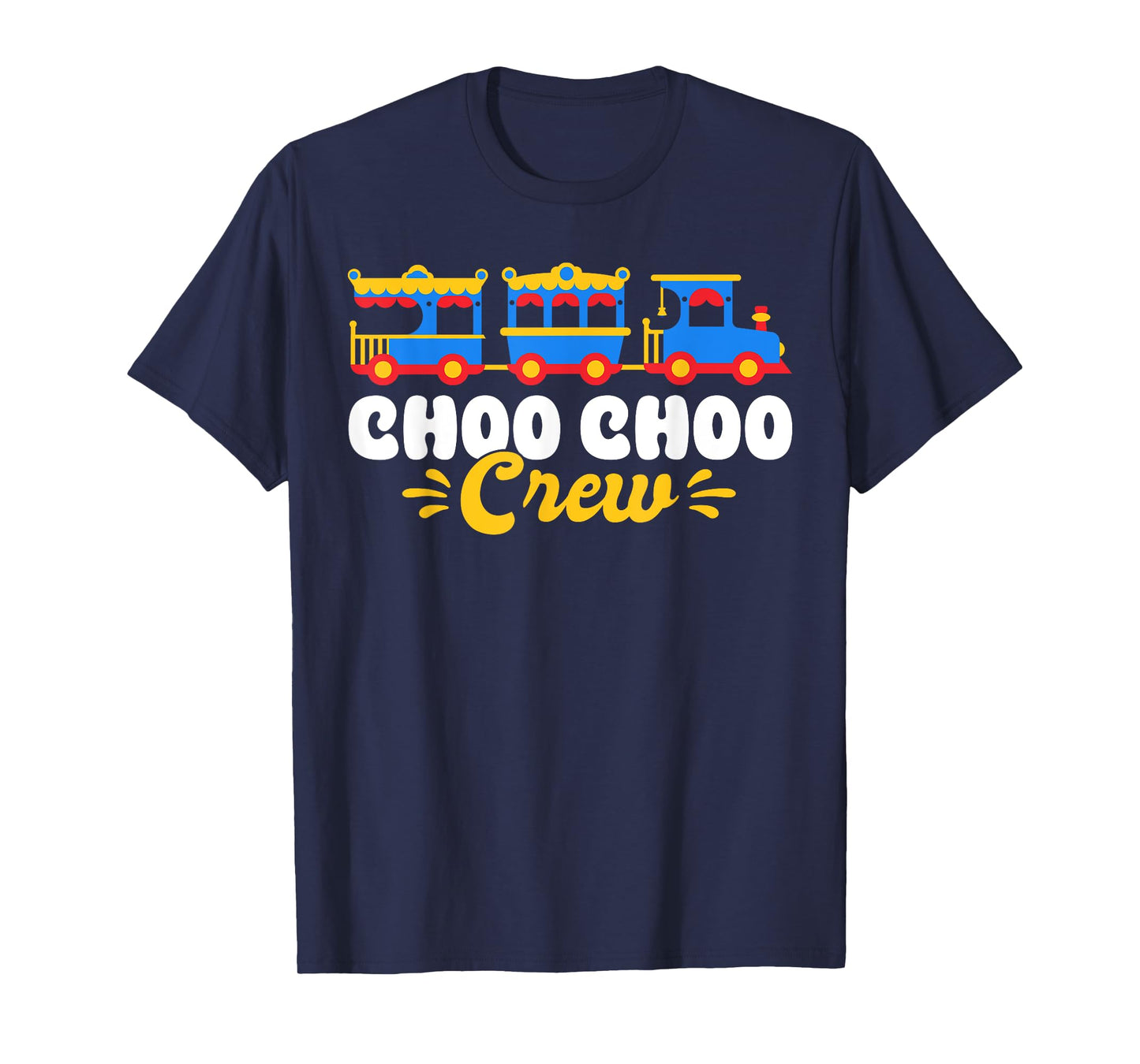Choo Choo Crew Railway Train Birthday T-Shirt