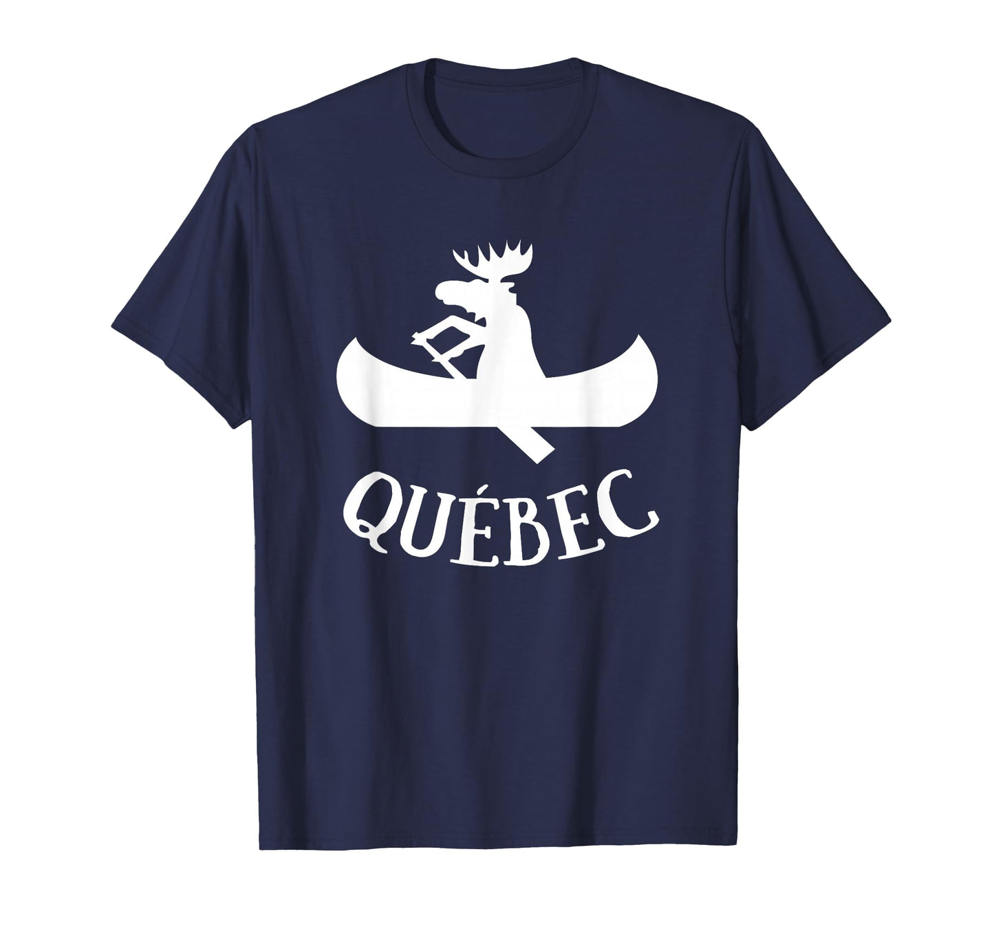 Quebec Shirt | QC Moose Canoe Vacation Gift T-Shirt