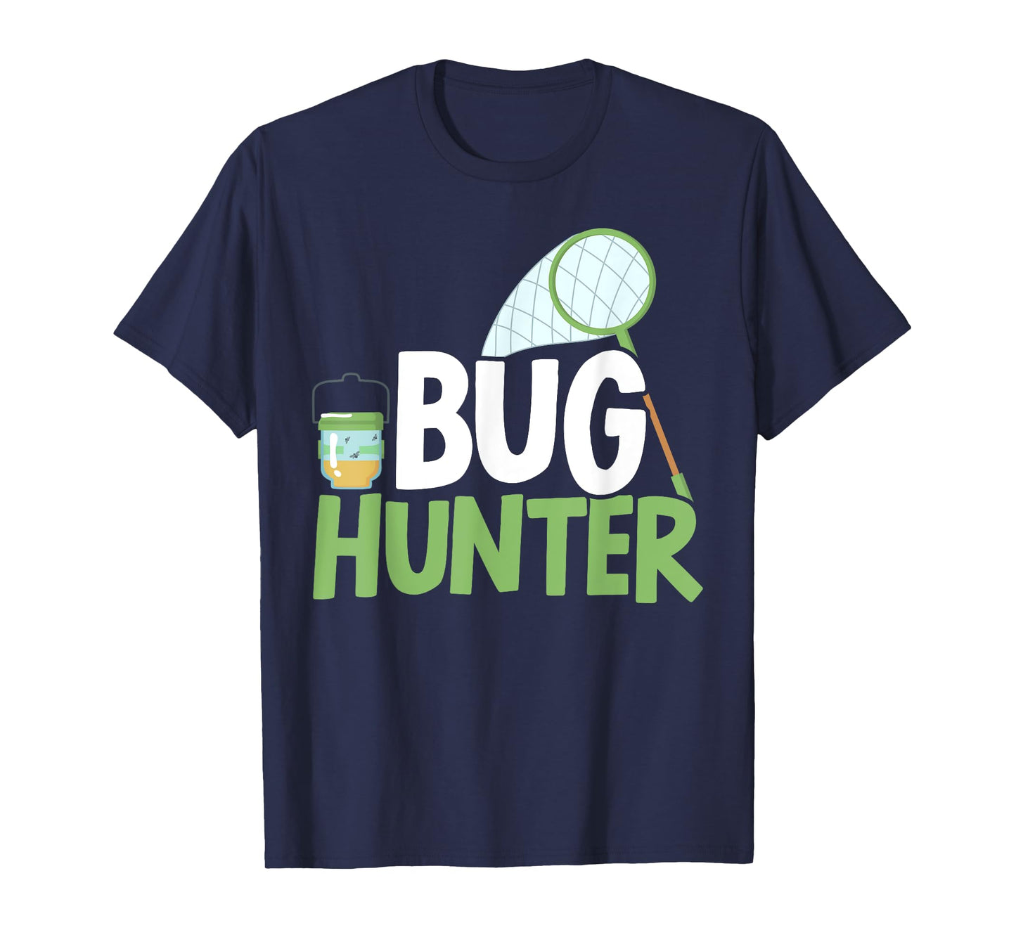 Bug Hunter Entomology Insect Catching Ladybug Butterfly T-Shirt