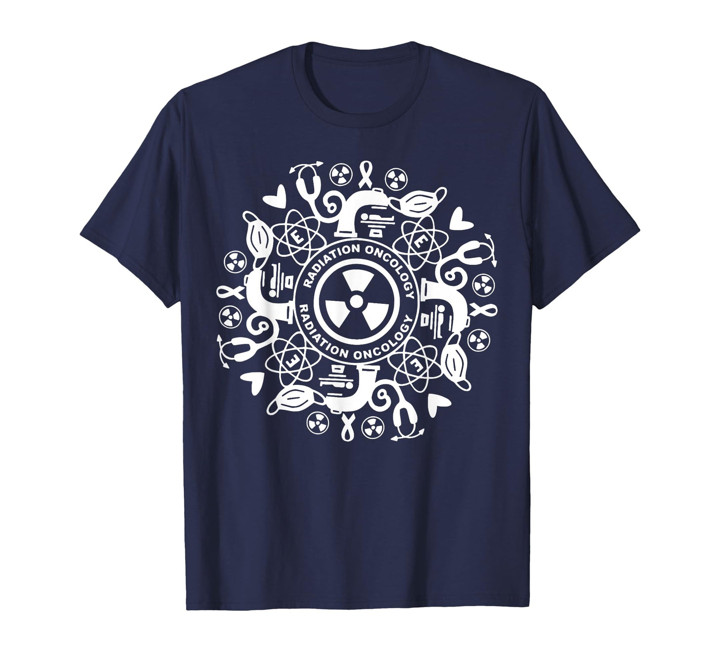 Retro Radiation Oncology Radiation Therapist Oncology Tech T-Shirt