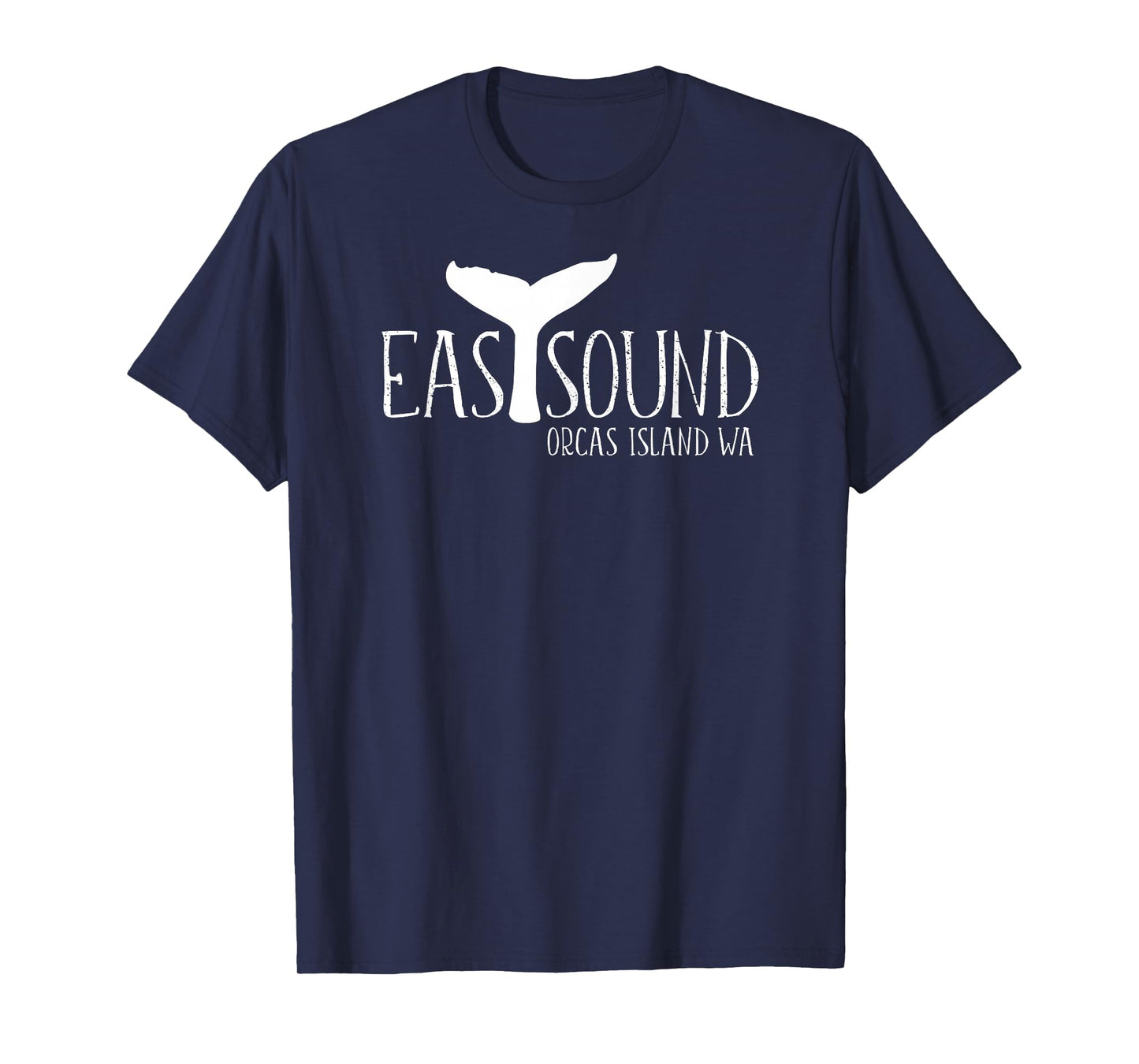 Eastsound Orcas Island Whale Tail San Juans Whale Watching T-Shirt