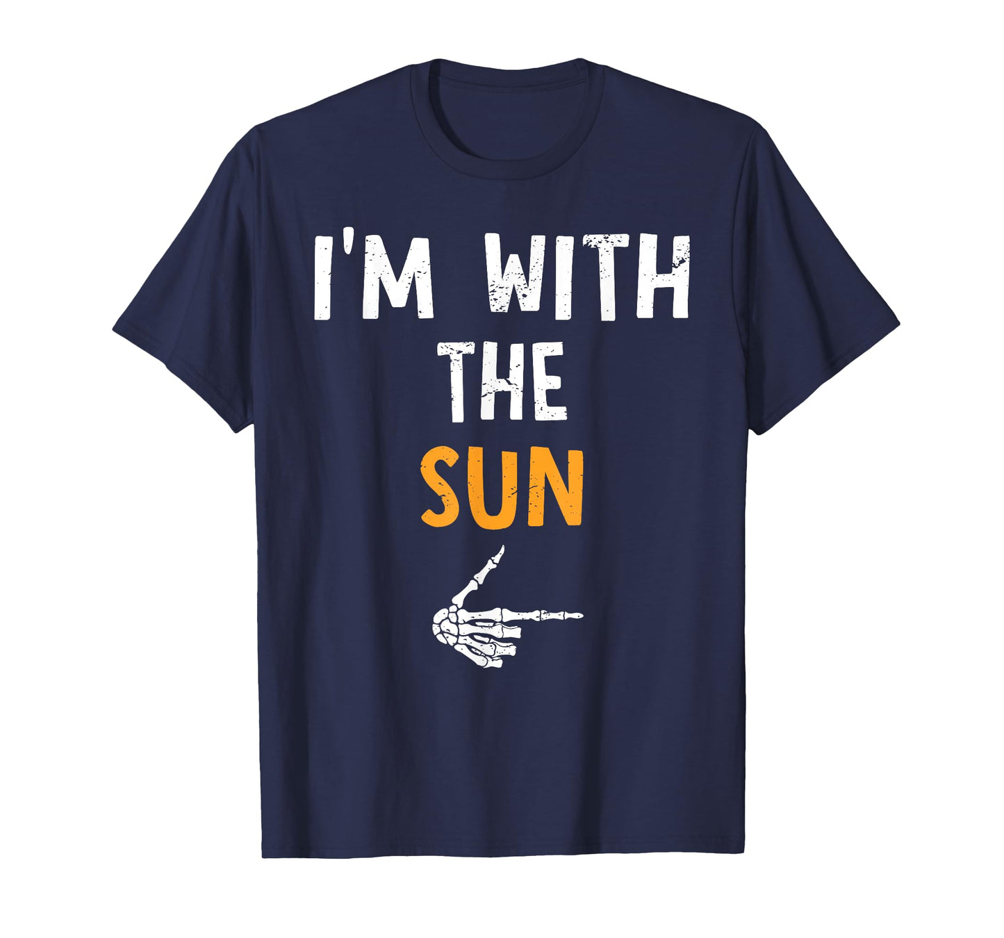 I'm with The Sun Costume Halloween Matching Couple T-Shirt