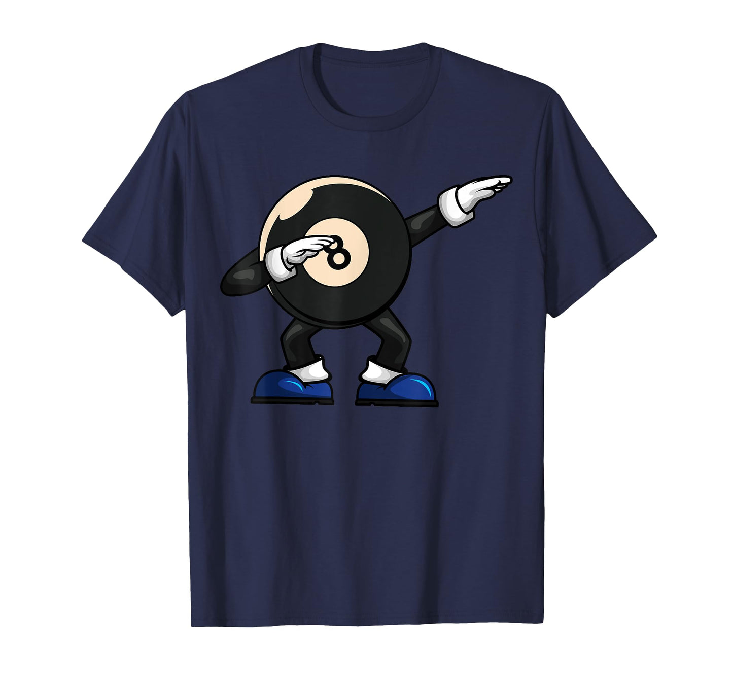 Dabbing Billiard Ball Pool Player Snooker T-Shirt