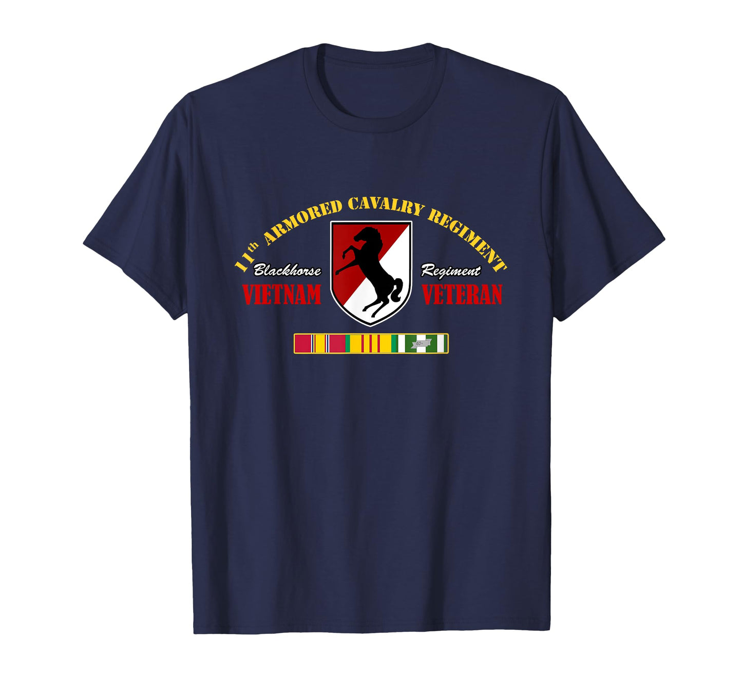 11th Armored Cavalry Regiment Vietnam Veteran Military Papa T-Shirt