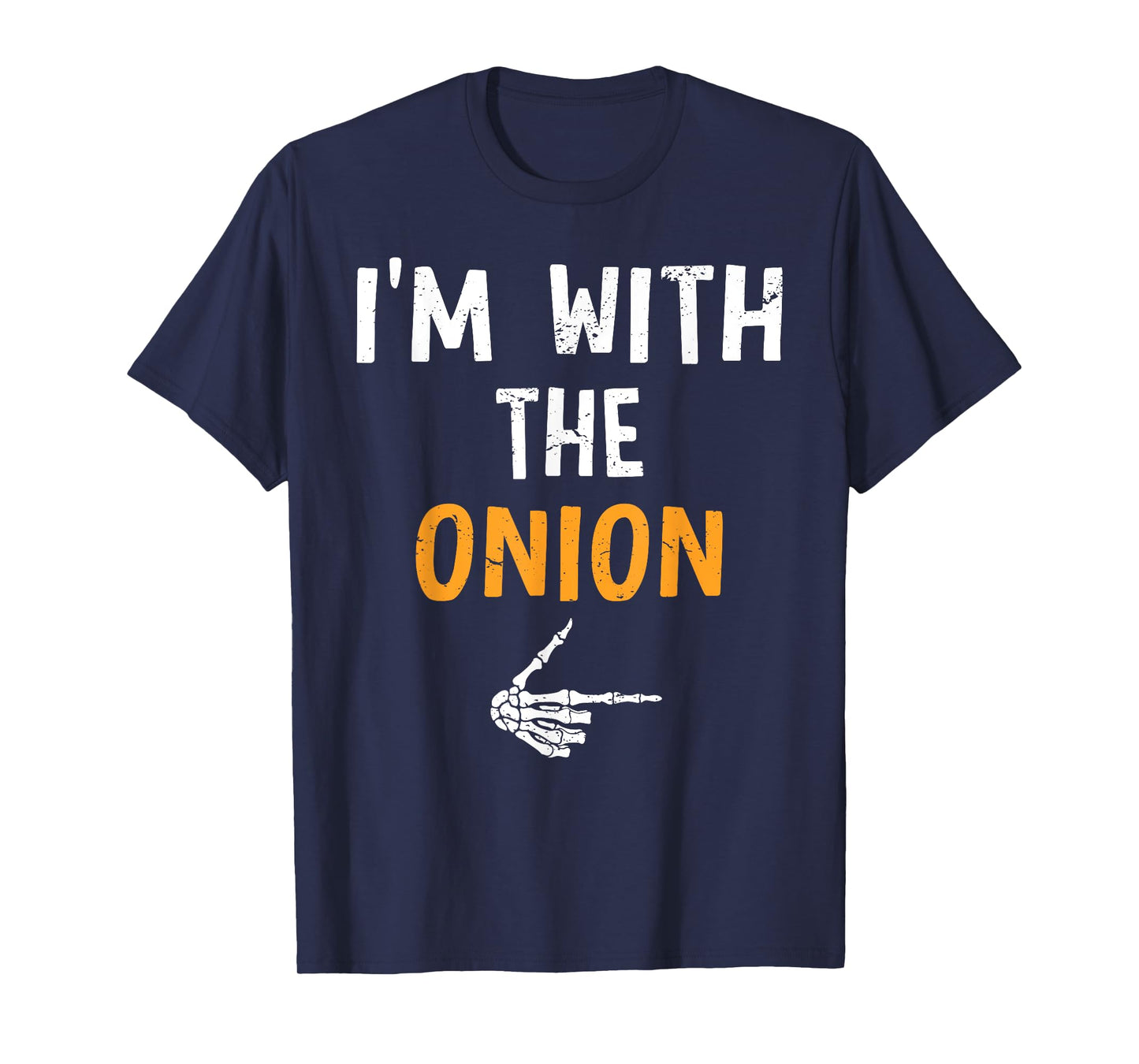 I'm with The Onion Costume Halloween Matching Couple T-Shirt