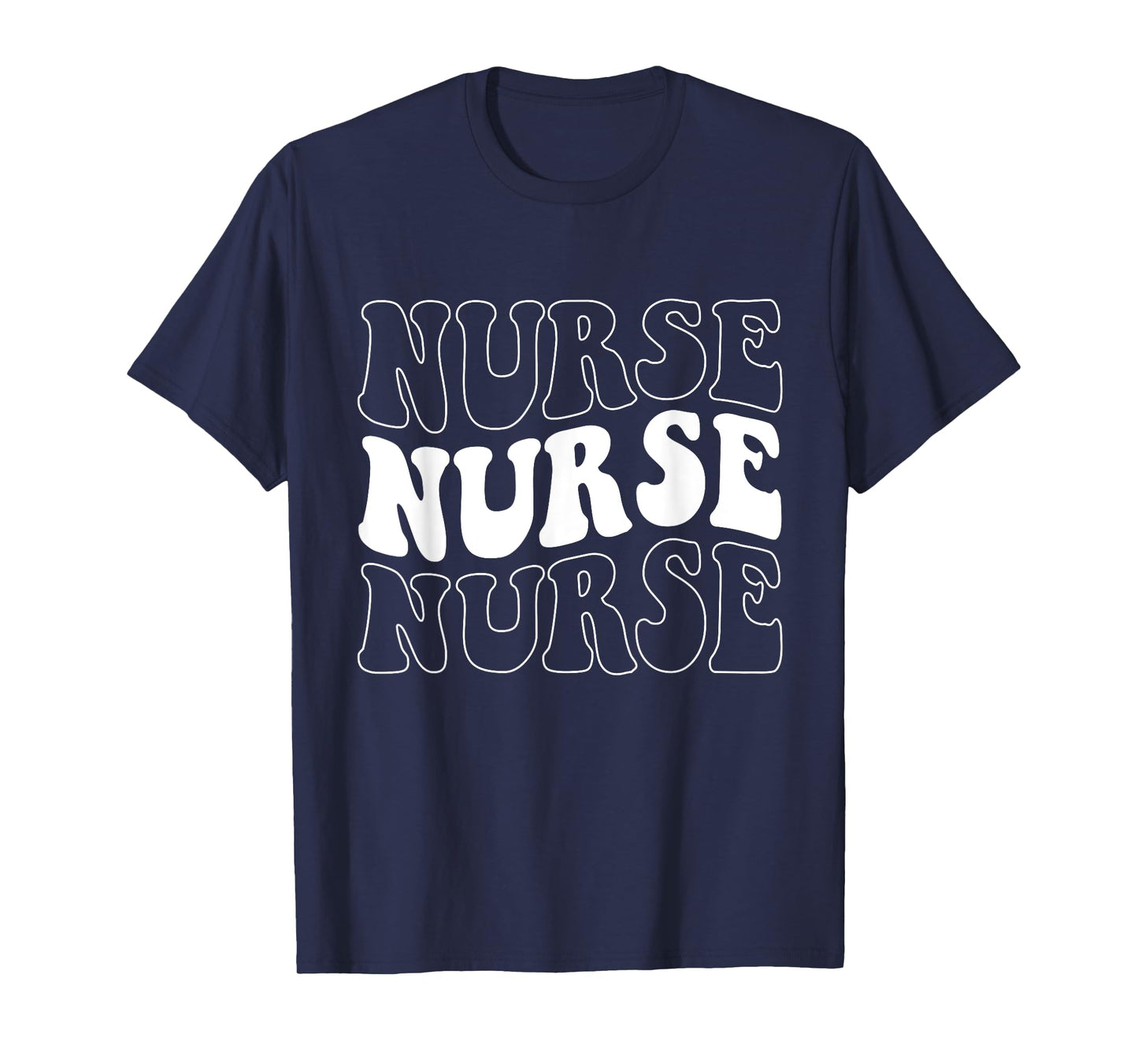 Groovy Nurse Shirt Women School Nurse RN ICU ER Pediatric T-Shirt