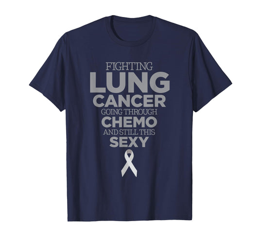 Fighting Lung Cancer Going Through Chemo and Still This Sexy T-Shirt