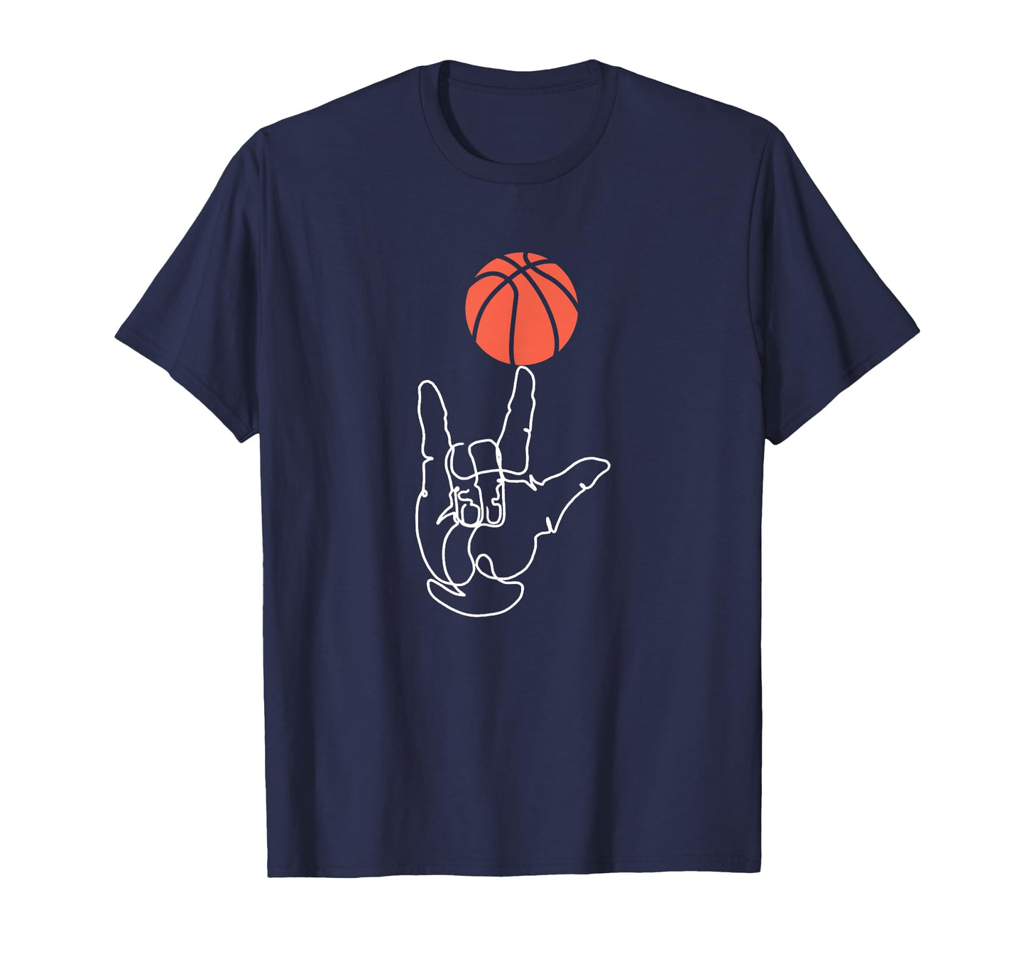 American Sign Language ASL Basketball T-Shirt