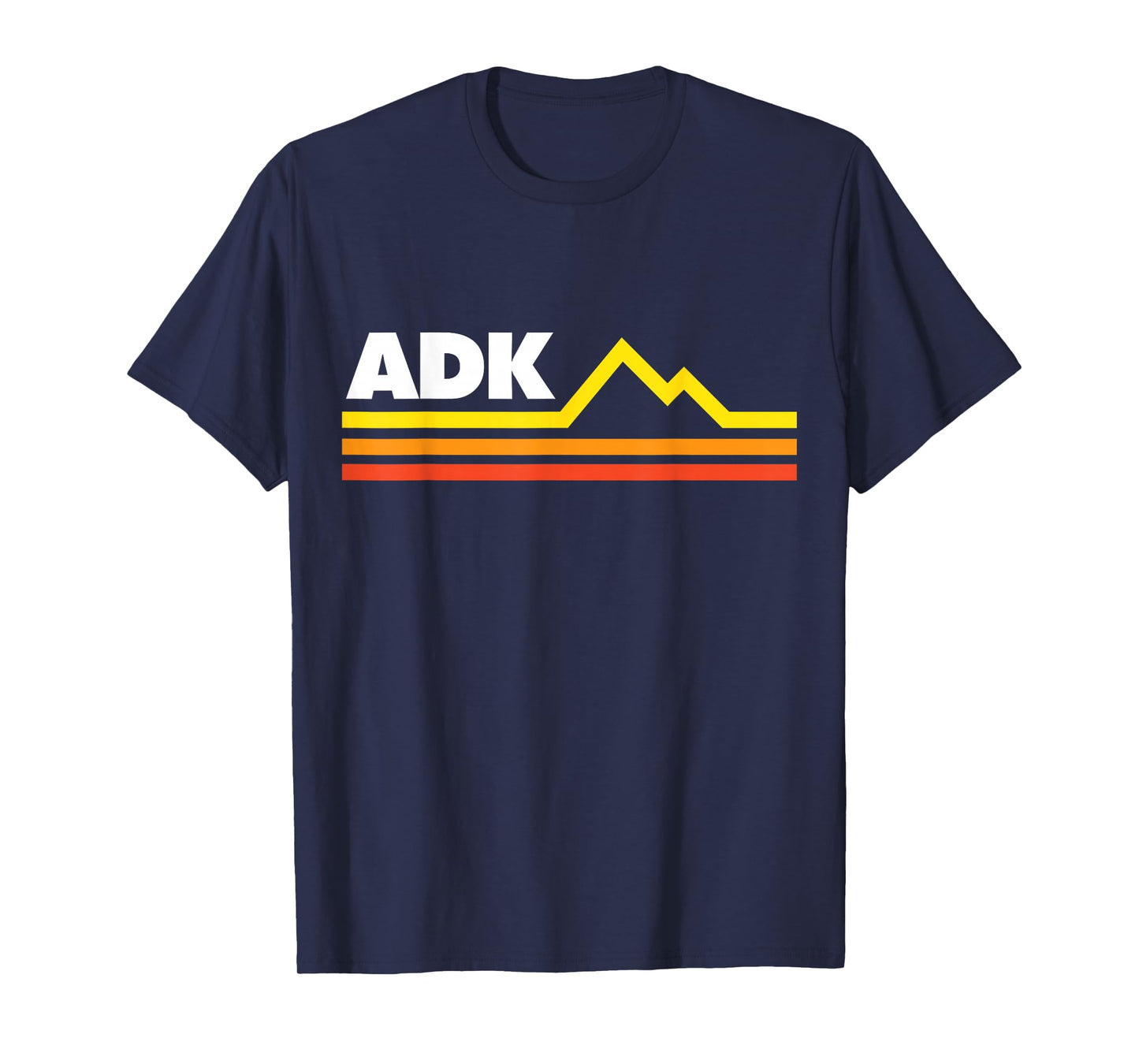 ADK Adirondack Mountains Retro T-Shirt