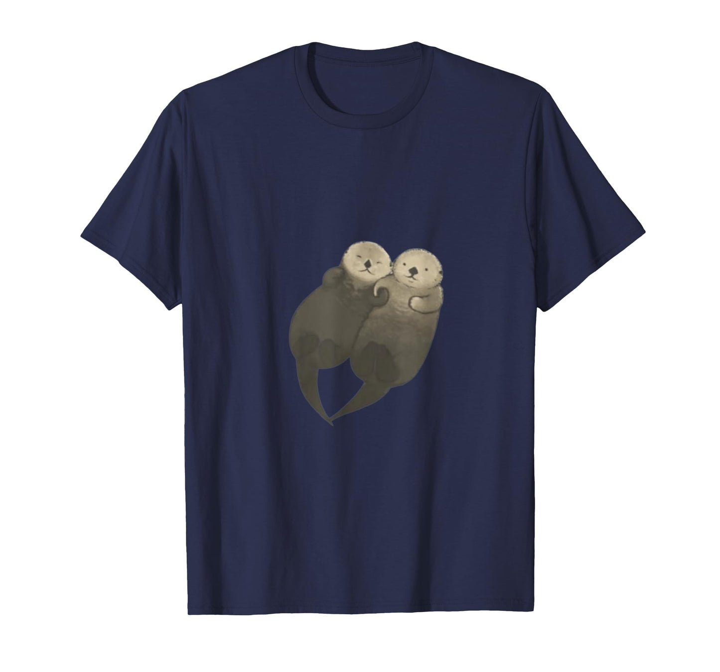 Otters Holding Hands T-Shirt