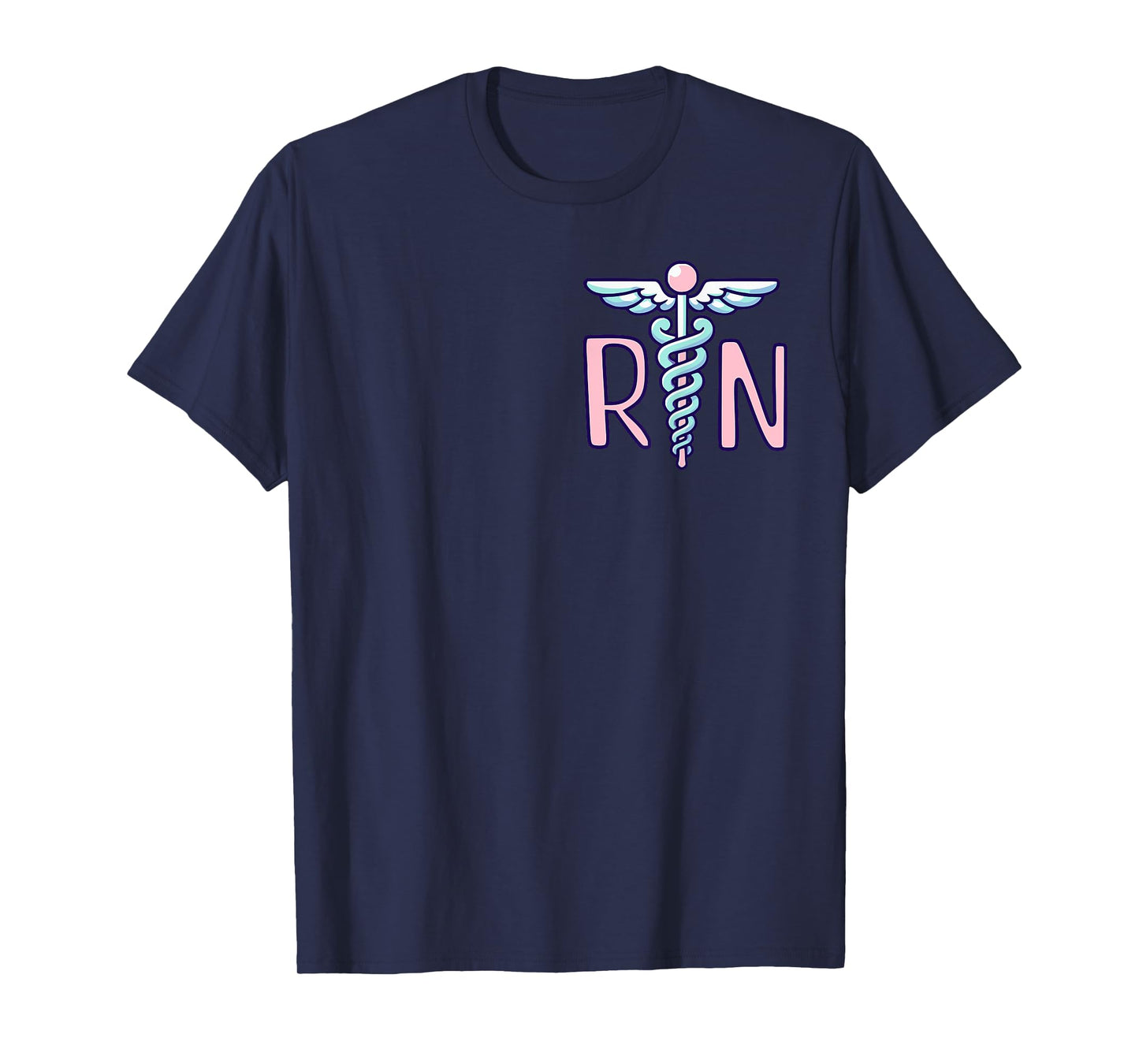 RN | Cute Nurse Design Logo | Nurse Gifts T-Shirt