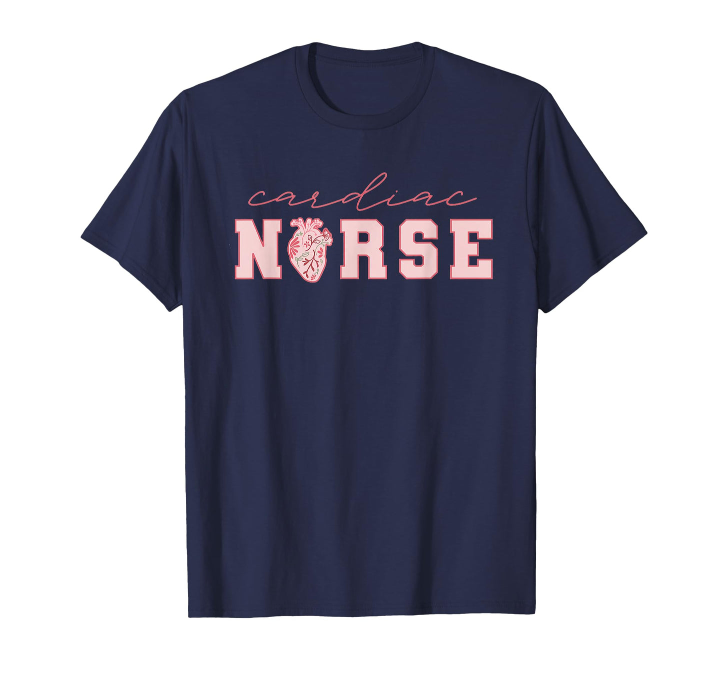 Cardiac Nurse Valentine's Day Telemetry Nurse CVICU Nurse T-Shirt