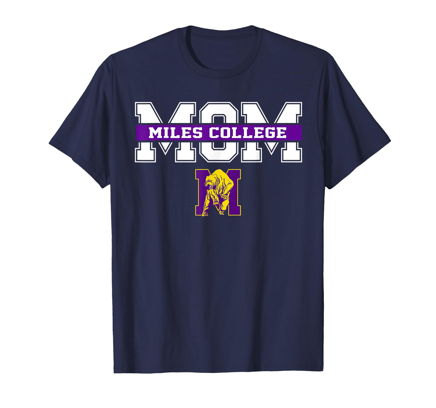 Miles College Mom Mother Arch Vintage Design for Women T-Shirt
