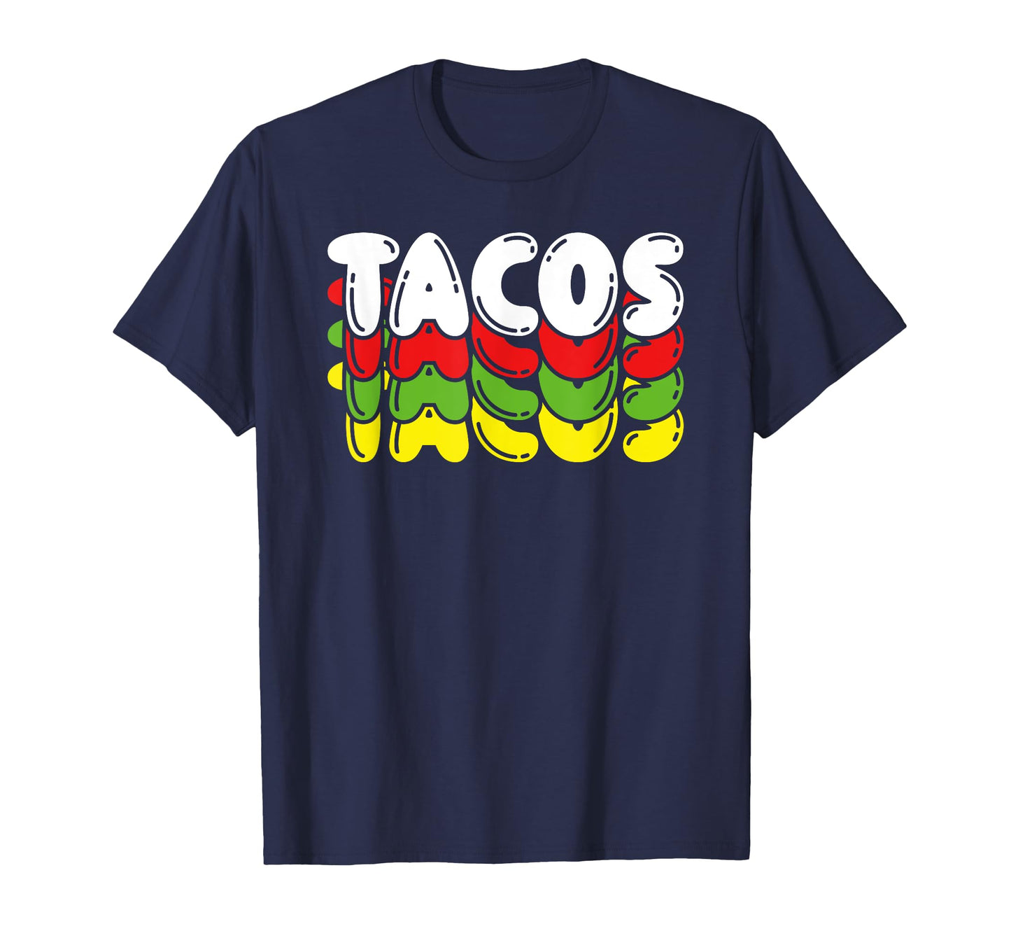 Mexican Tacos Food Eating Cooking Party Fiesta Fun Style T-Shirt