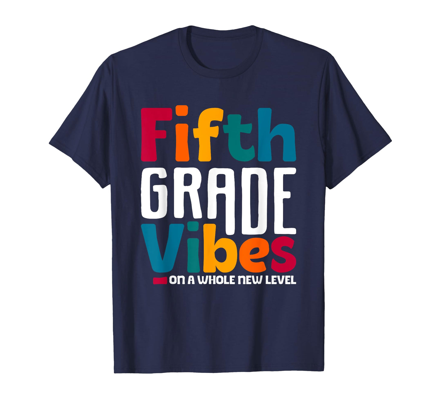 Fifth Grade Vibes Vintage 1st Day of School Team 5th Grade T-Shirt
